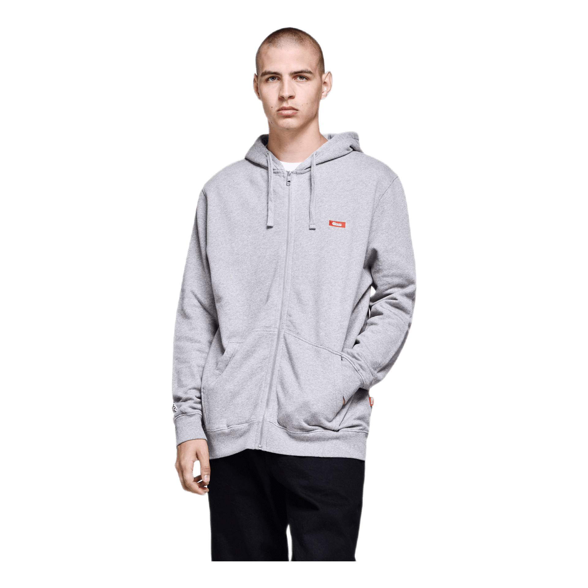 Cali Bogo Zip Hoodie Gray