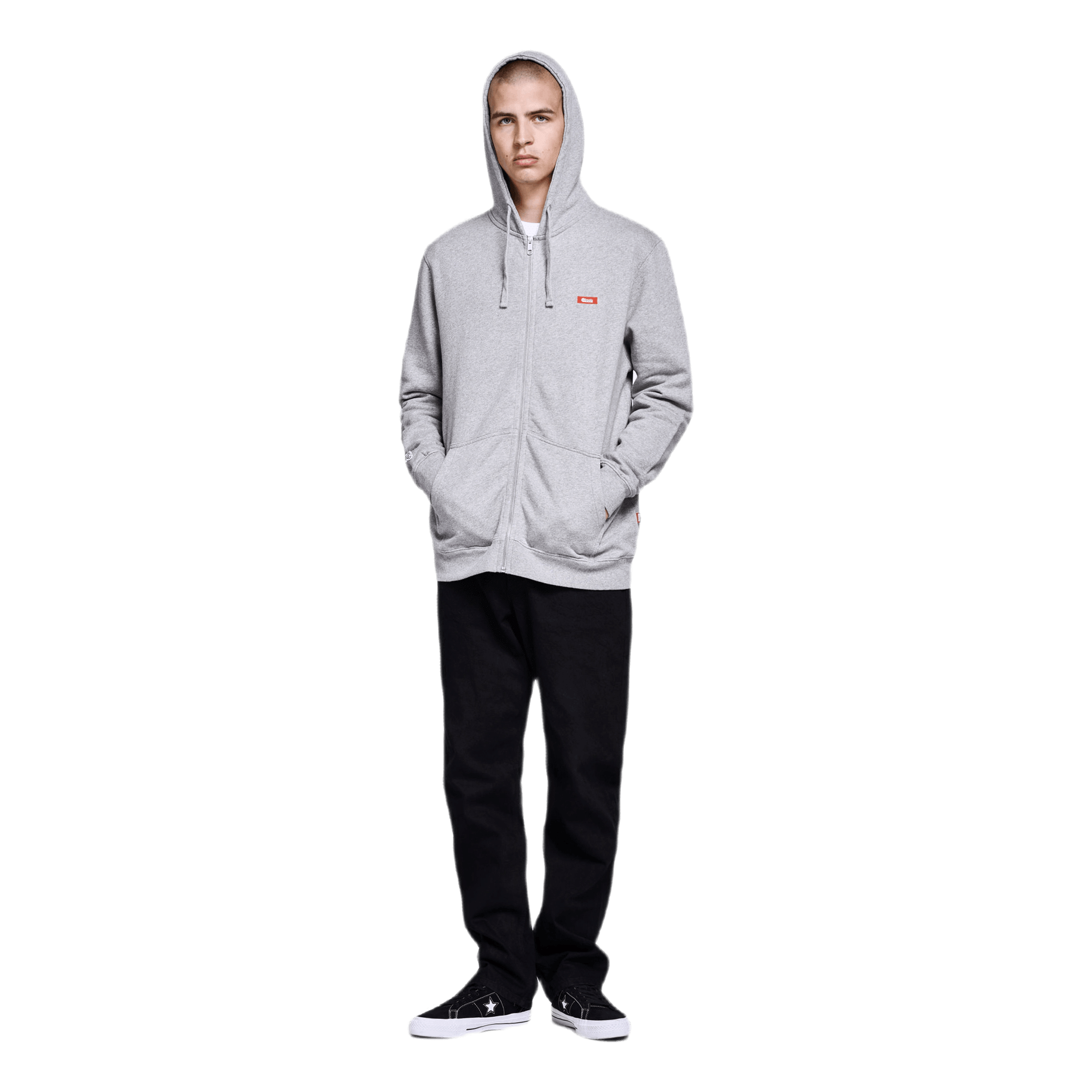 Cali Bogo Zip Hoodie Gray