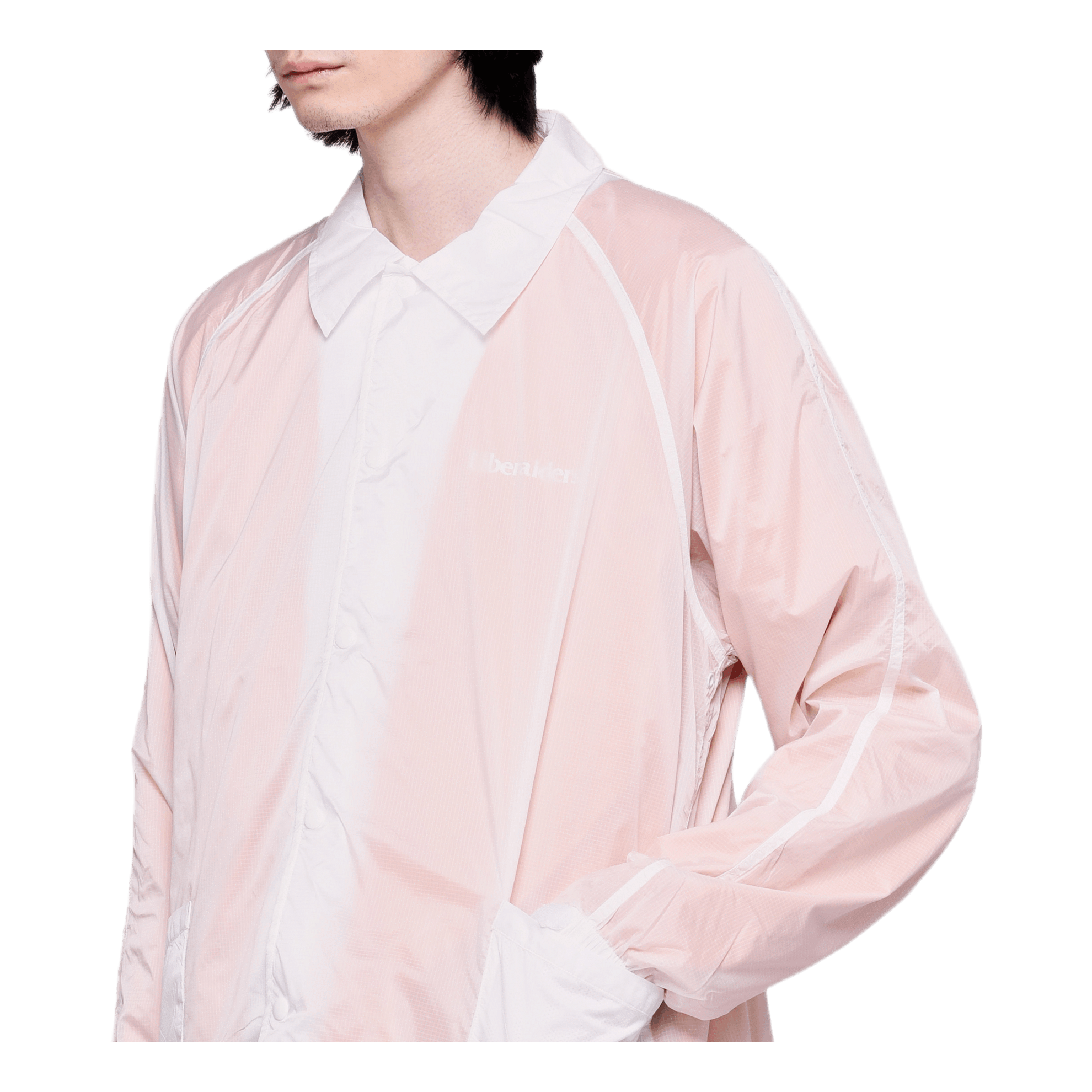 Liberaiders Transparent Coach Jacket Orange