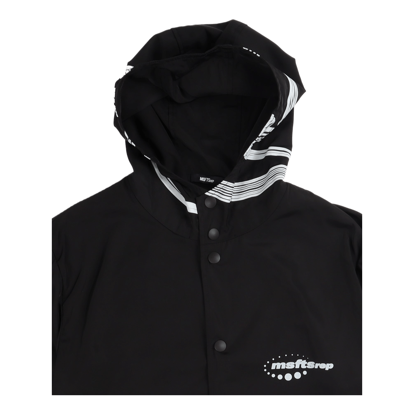 Msftsrep Rain Jacket Black