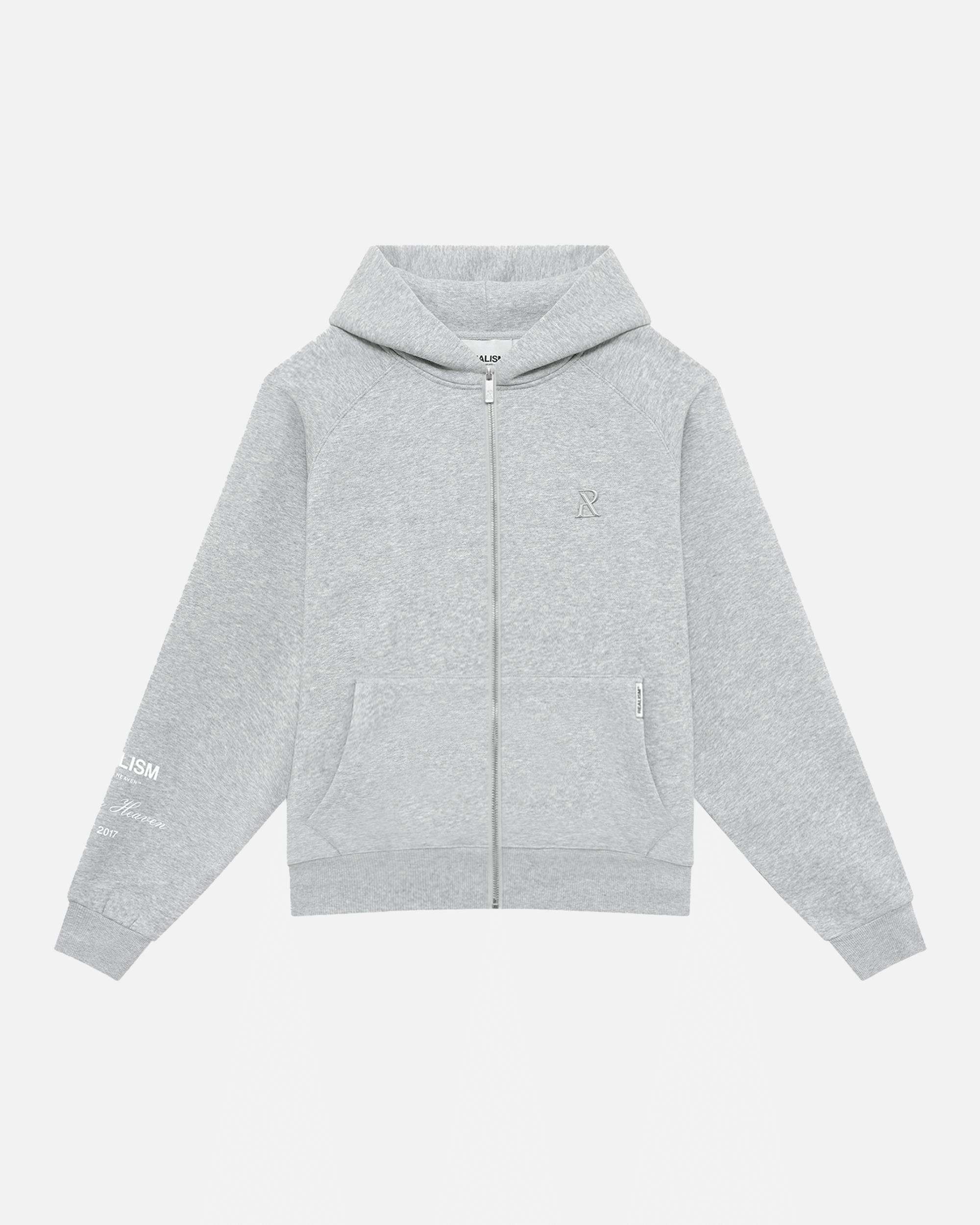 Realism SSS REALISM RADIANT ZIP HOODIE GREY MARLE