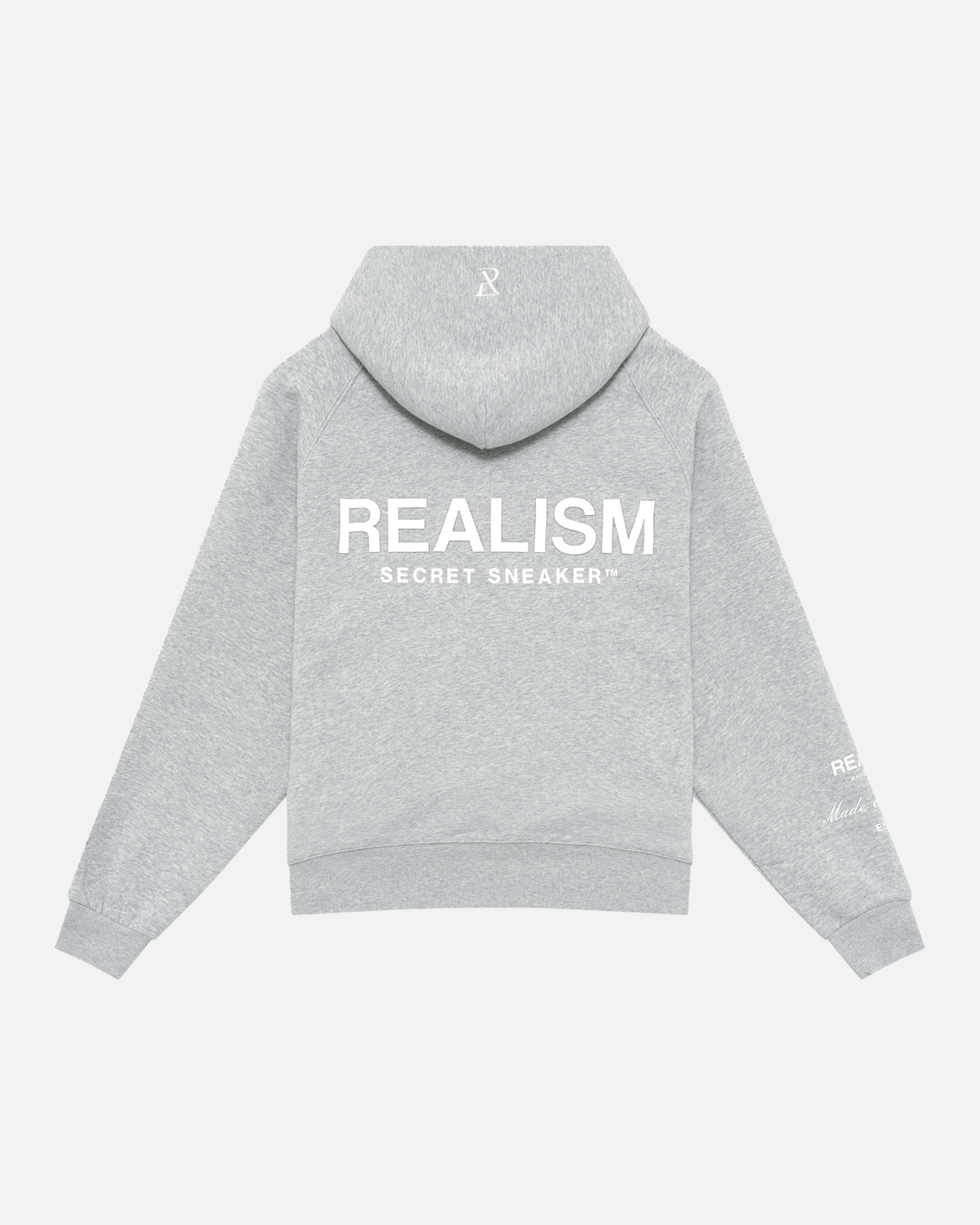 Realism SSS REALISM RADIANT ZIP HOODIE GREY MARLE