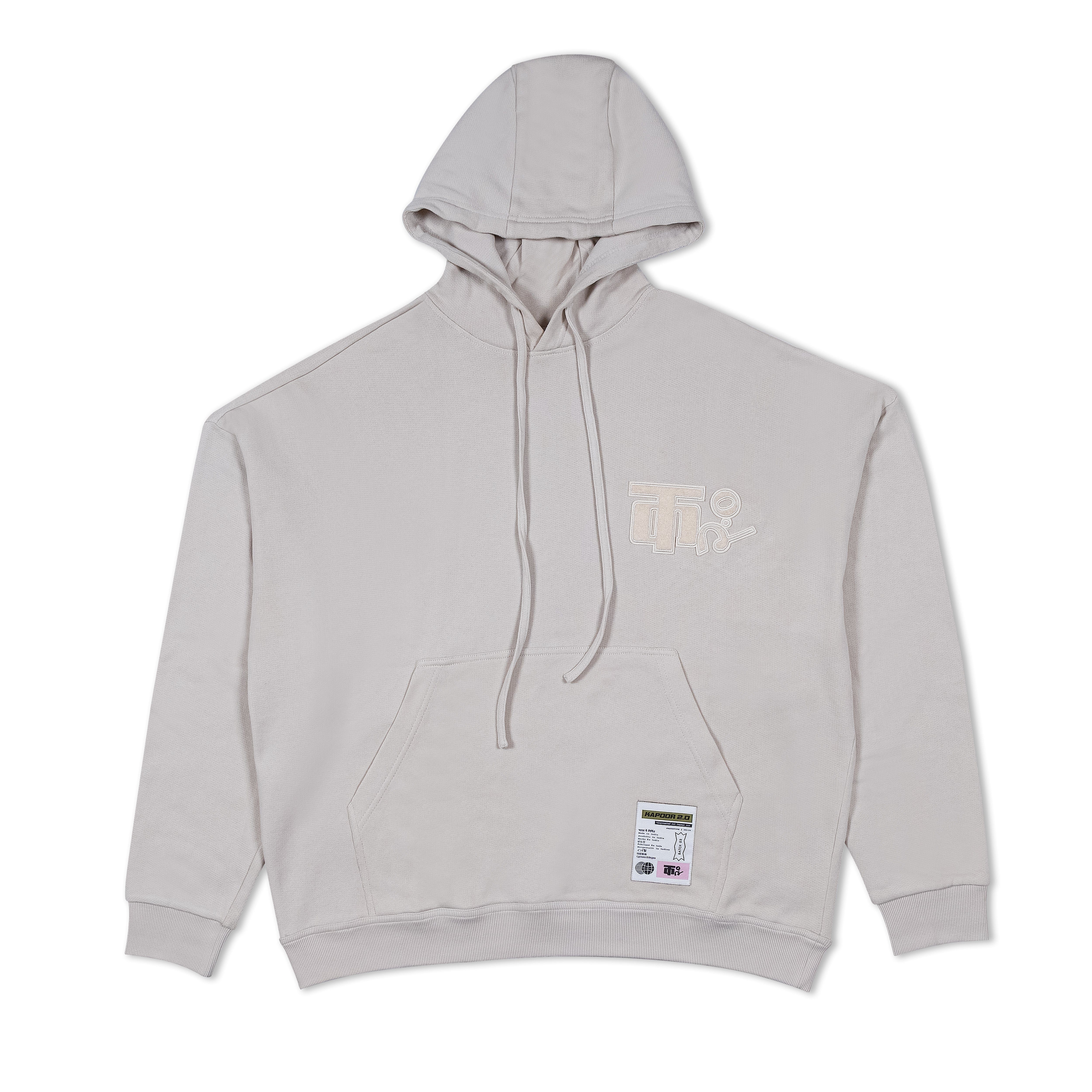Kapoor 2.O Field Logo Hoodie (Sand)