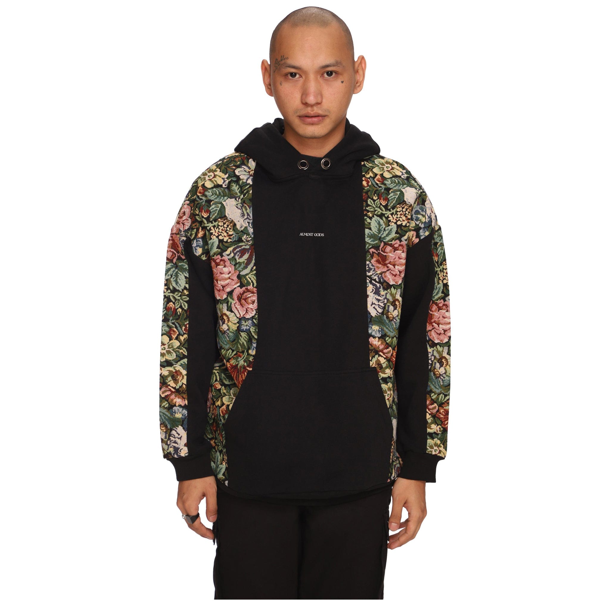 Almost Gods Eden Jacquard Panel Hoodie