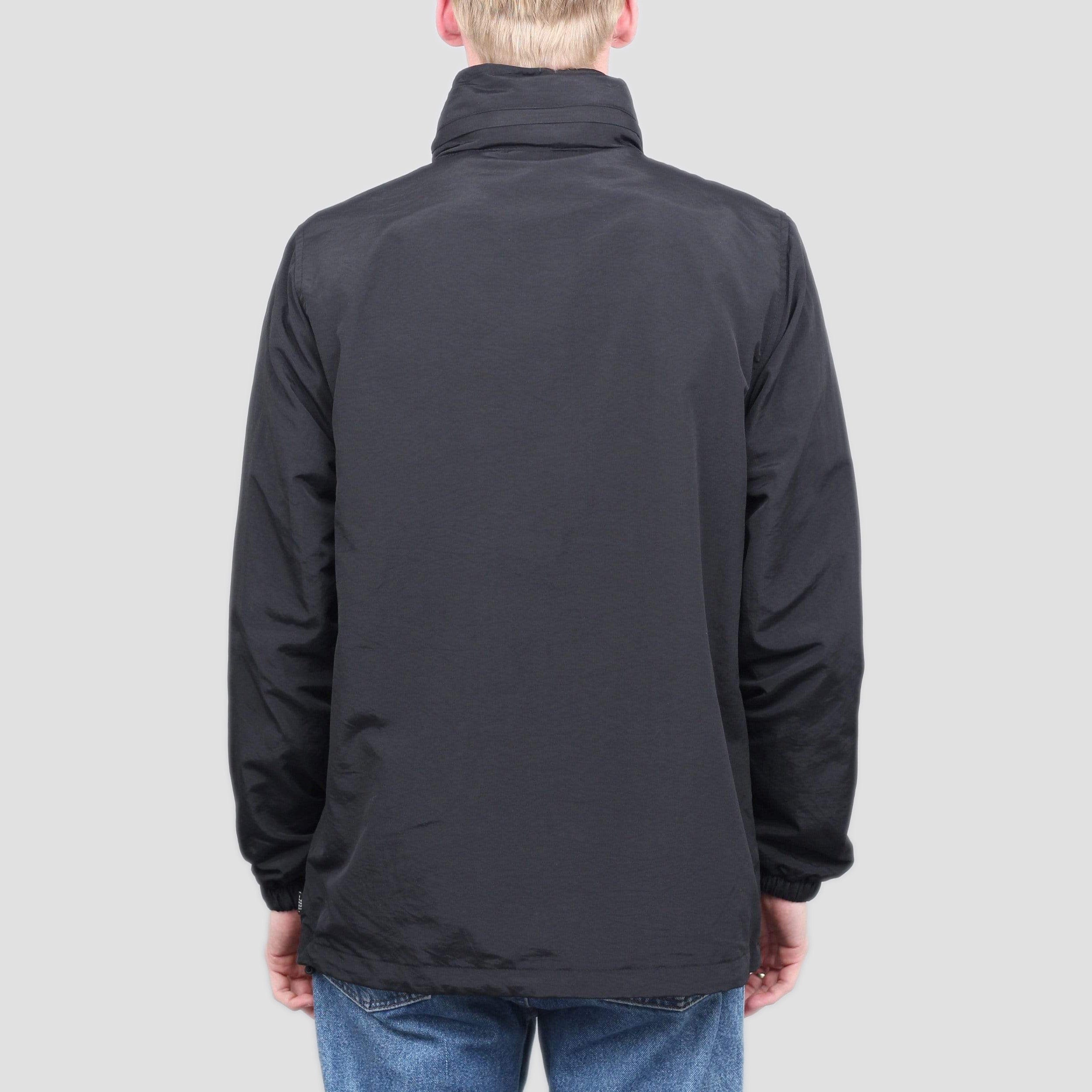 Slam City Skates Half Zip Shell Jacket Black