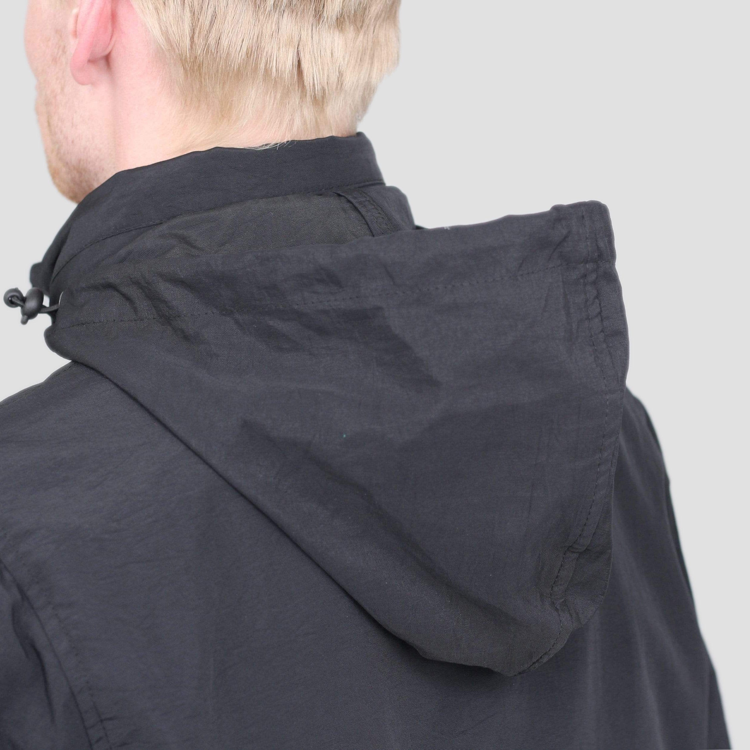 Slam City Skates Half Zip Shell Jacket Black