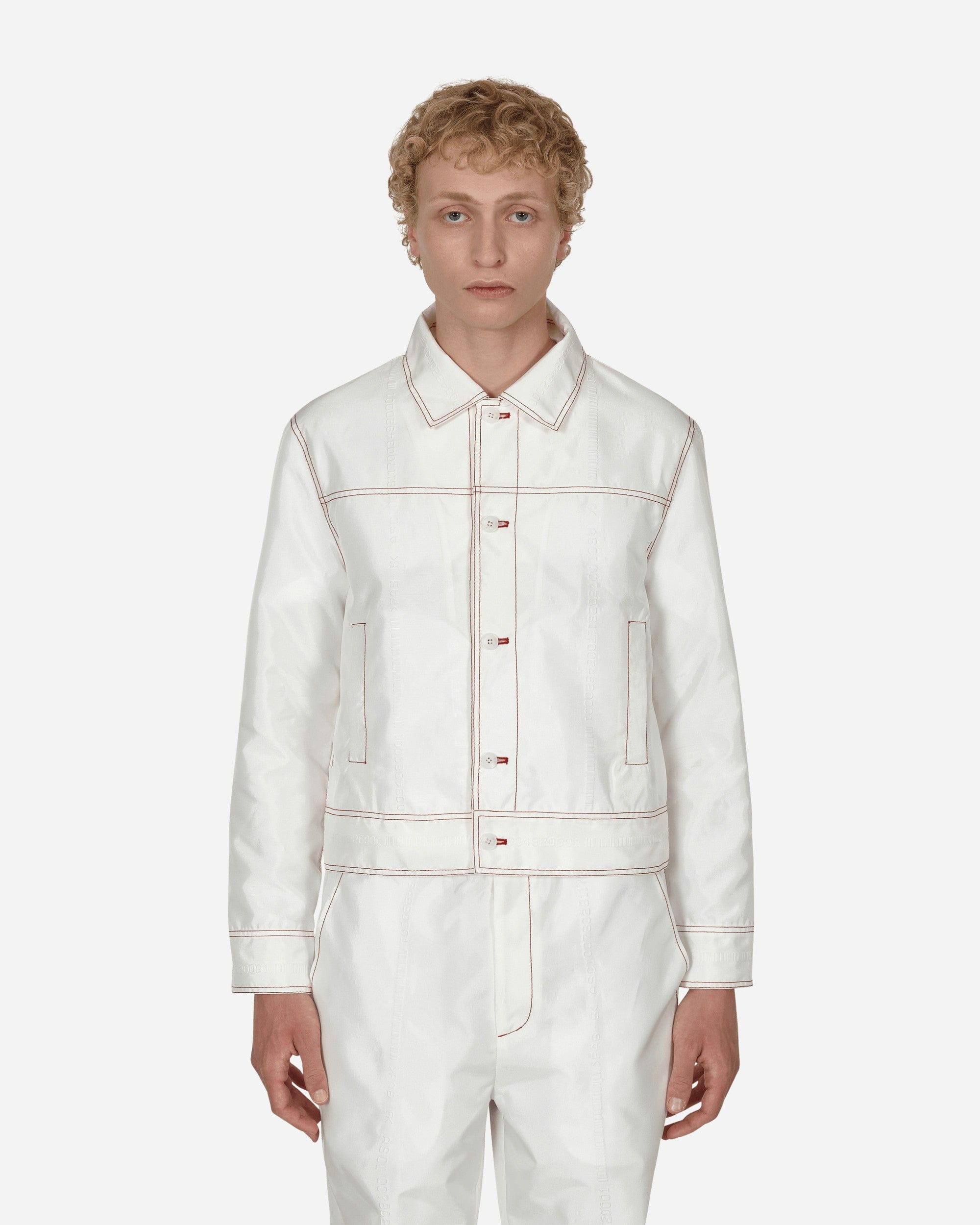 Kanghyuk Readymade Airbag 2 Pocket Jacket White