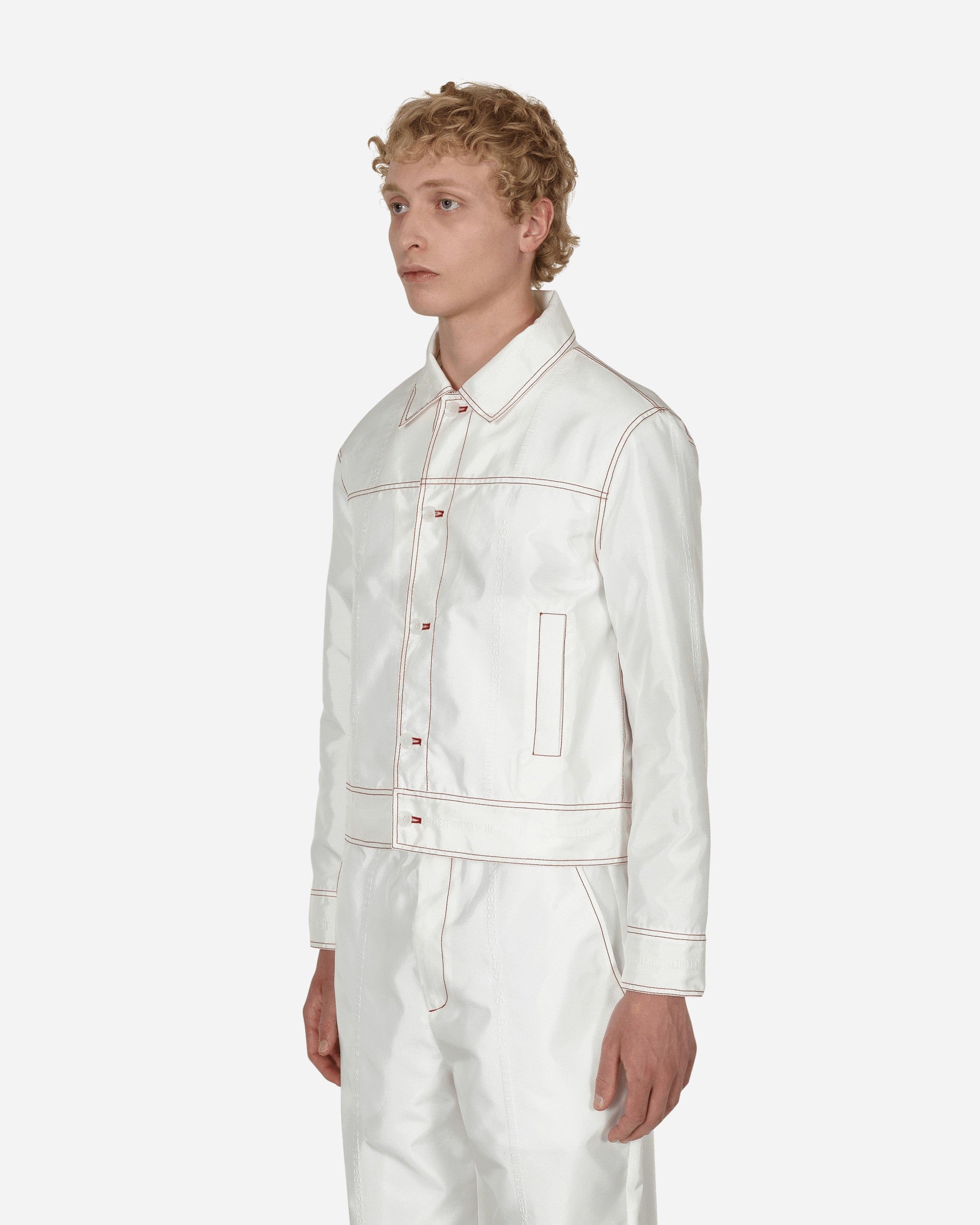 Kanghyuk Readymade Airbag 2 Pocket Jacket White
