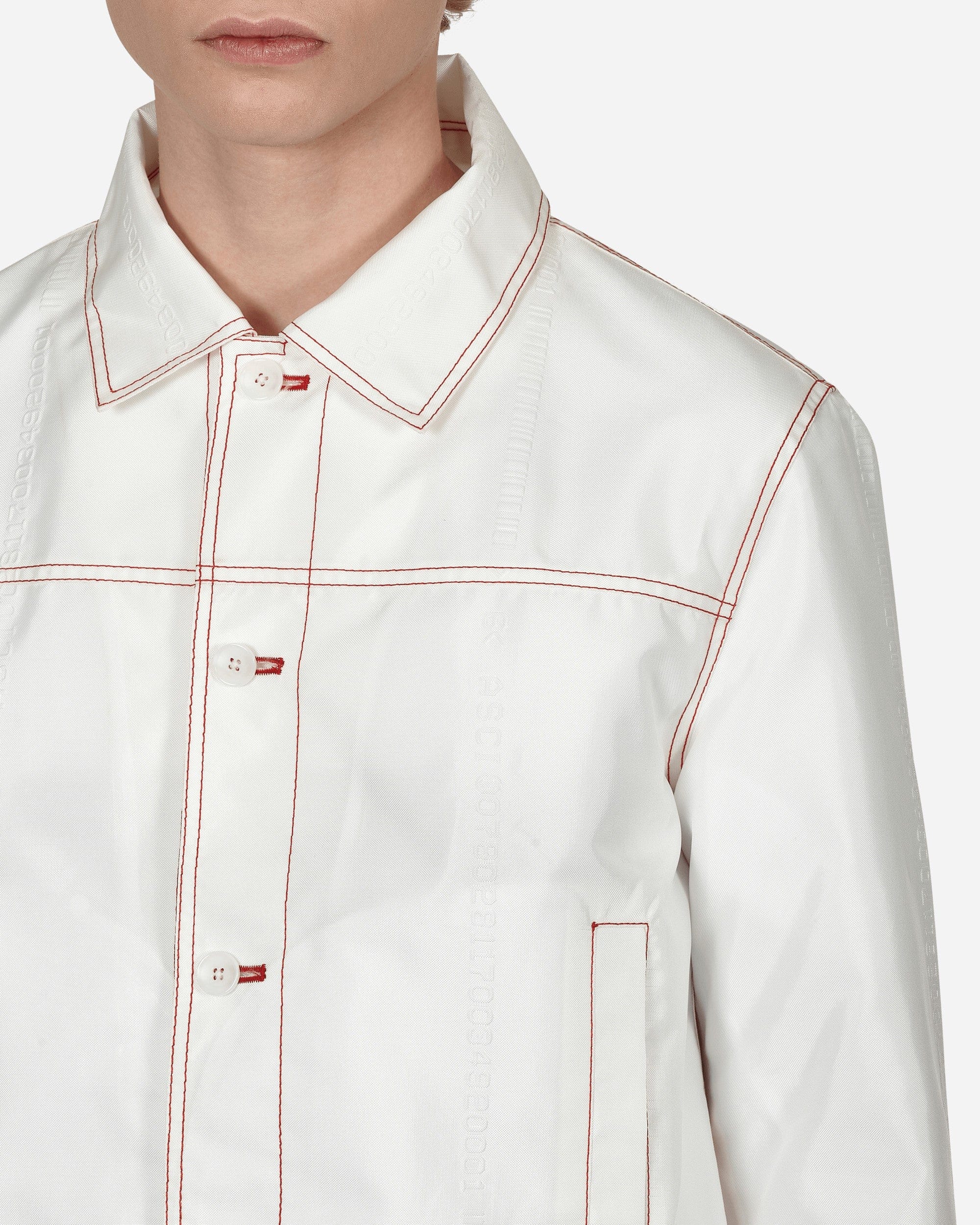 Kanghyuk Readymade Airbag 2 Pocket Jacket White