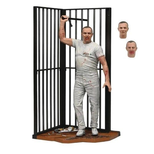 NECA Silence Of The Lambs Dr Hannibal Lecter Prison Escape 7 - In Action Figure