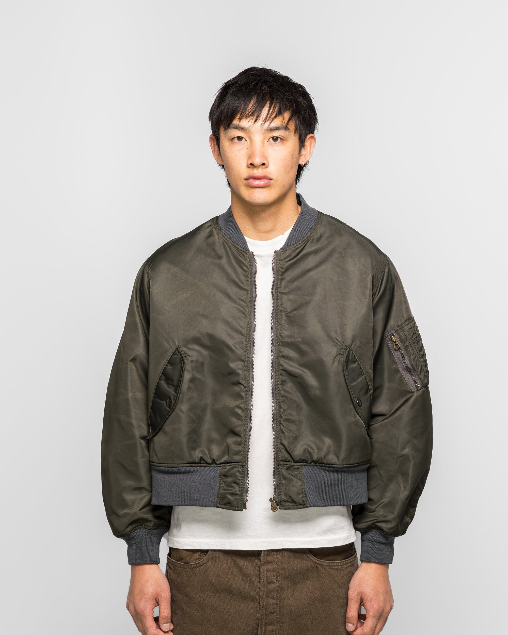 Unlikely Reversible MA - 1 - Olive/Sage