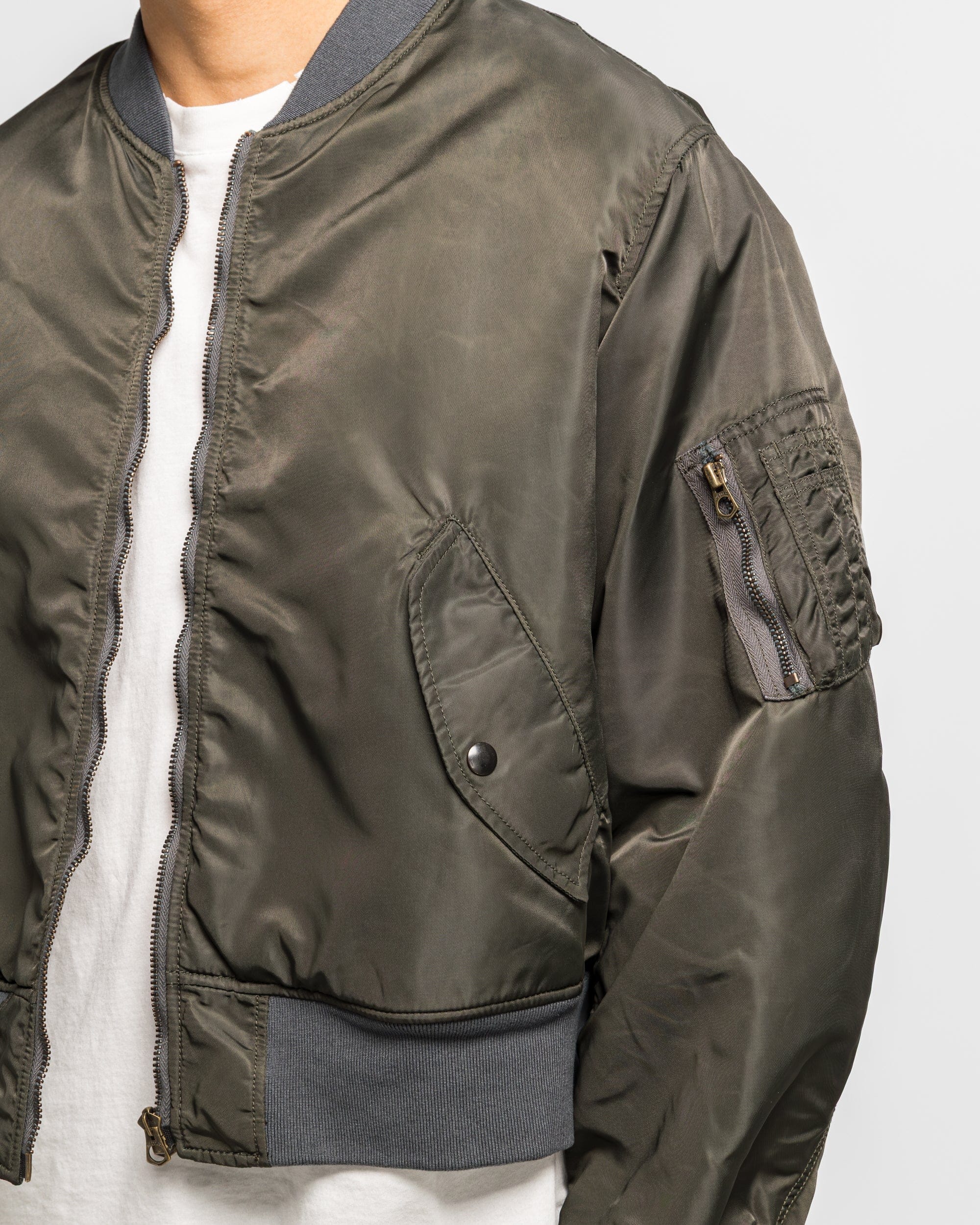 Unlikely Reversible MA - 1 - Olive/Sage