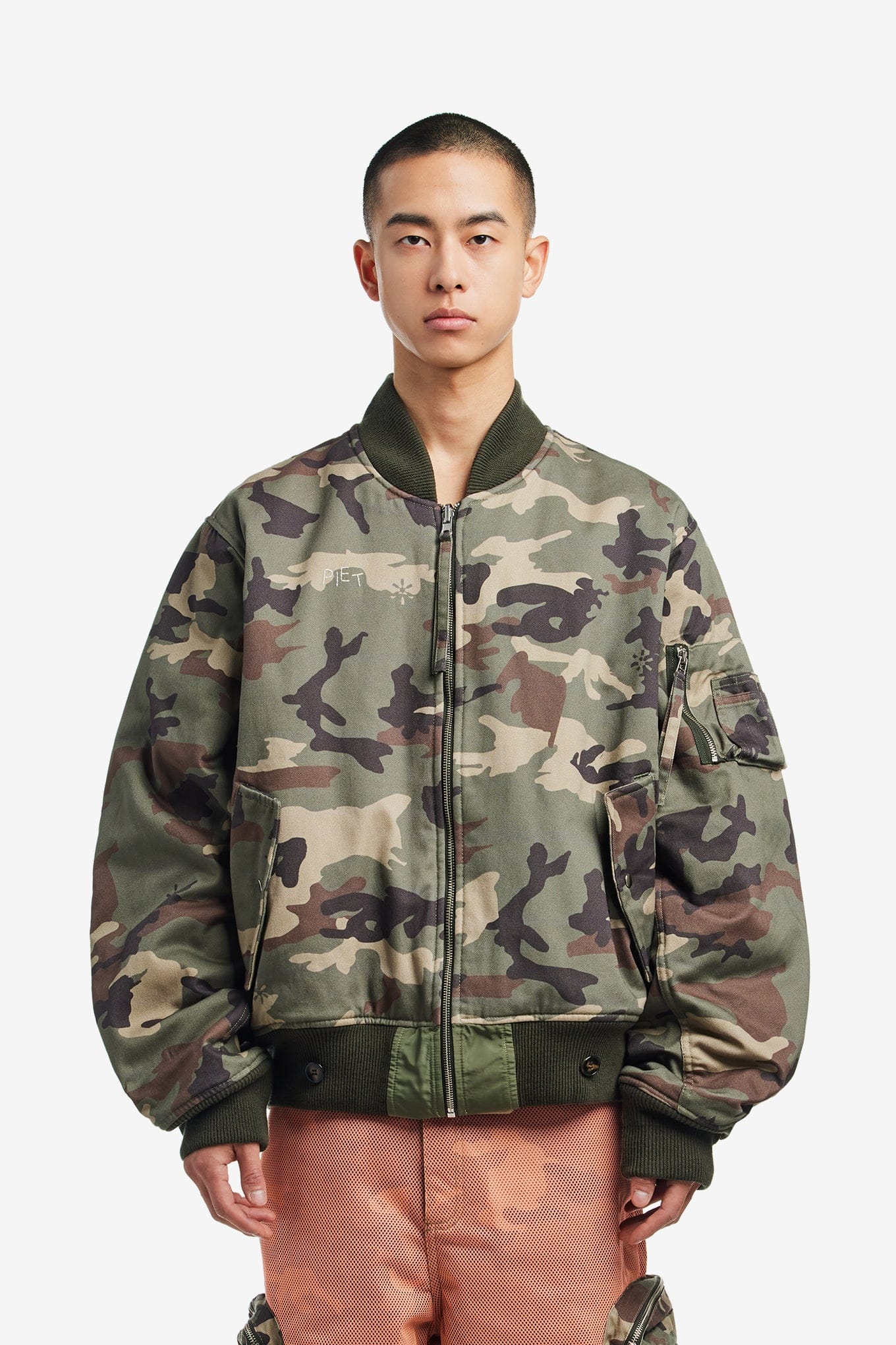 PIET DOUBLE FACE CAMO JACKET