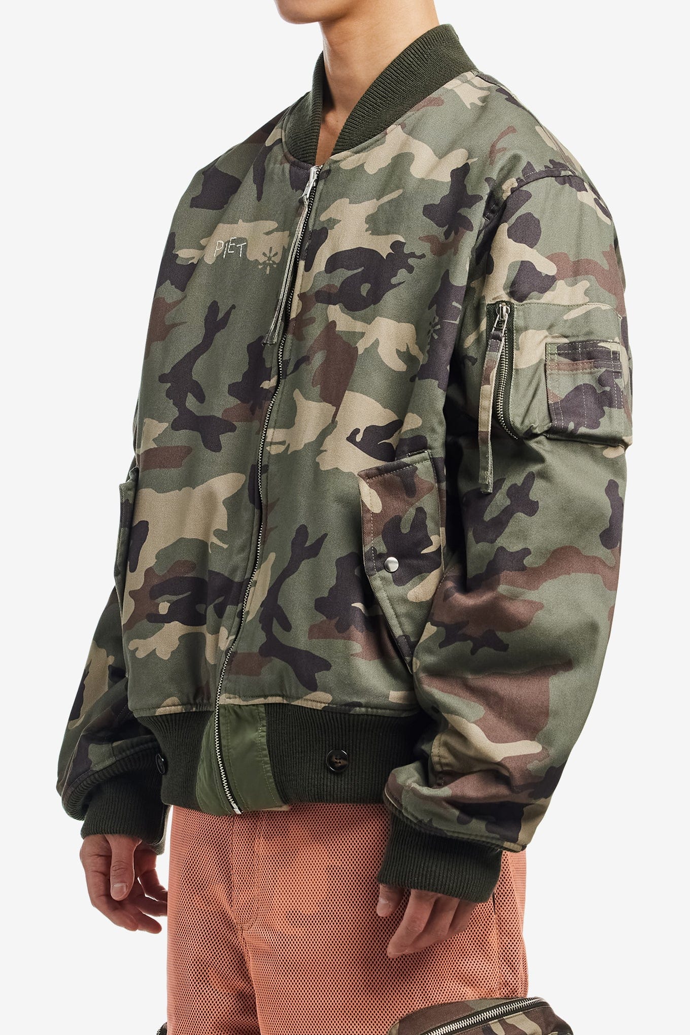 PIET DOUBLE FACE CAMO JACKET