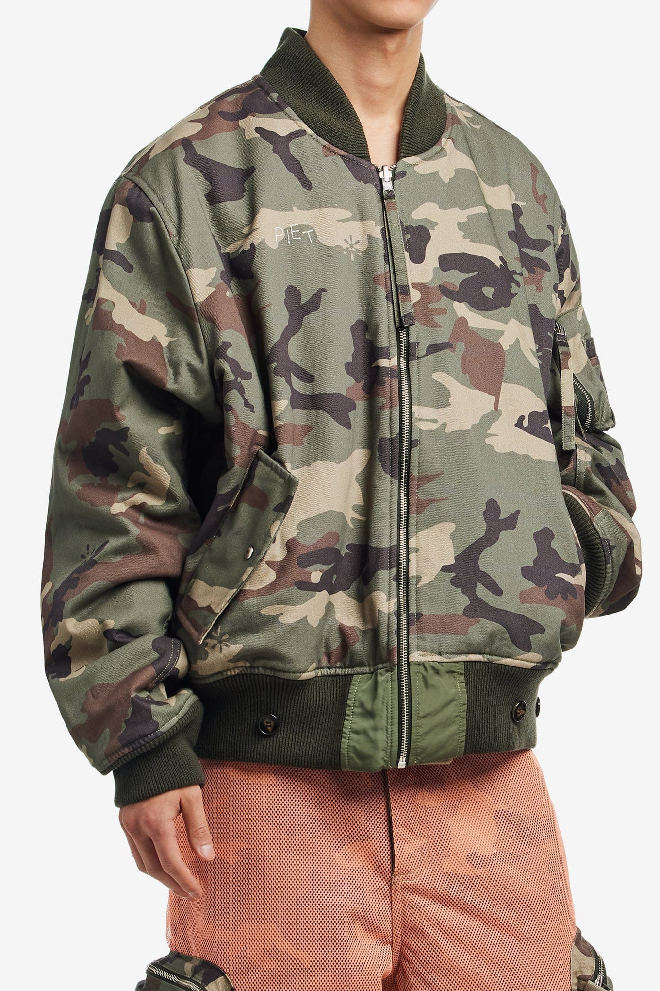 PIET DOUBLE FACE CAMO JACKET