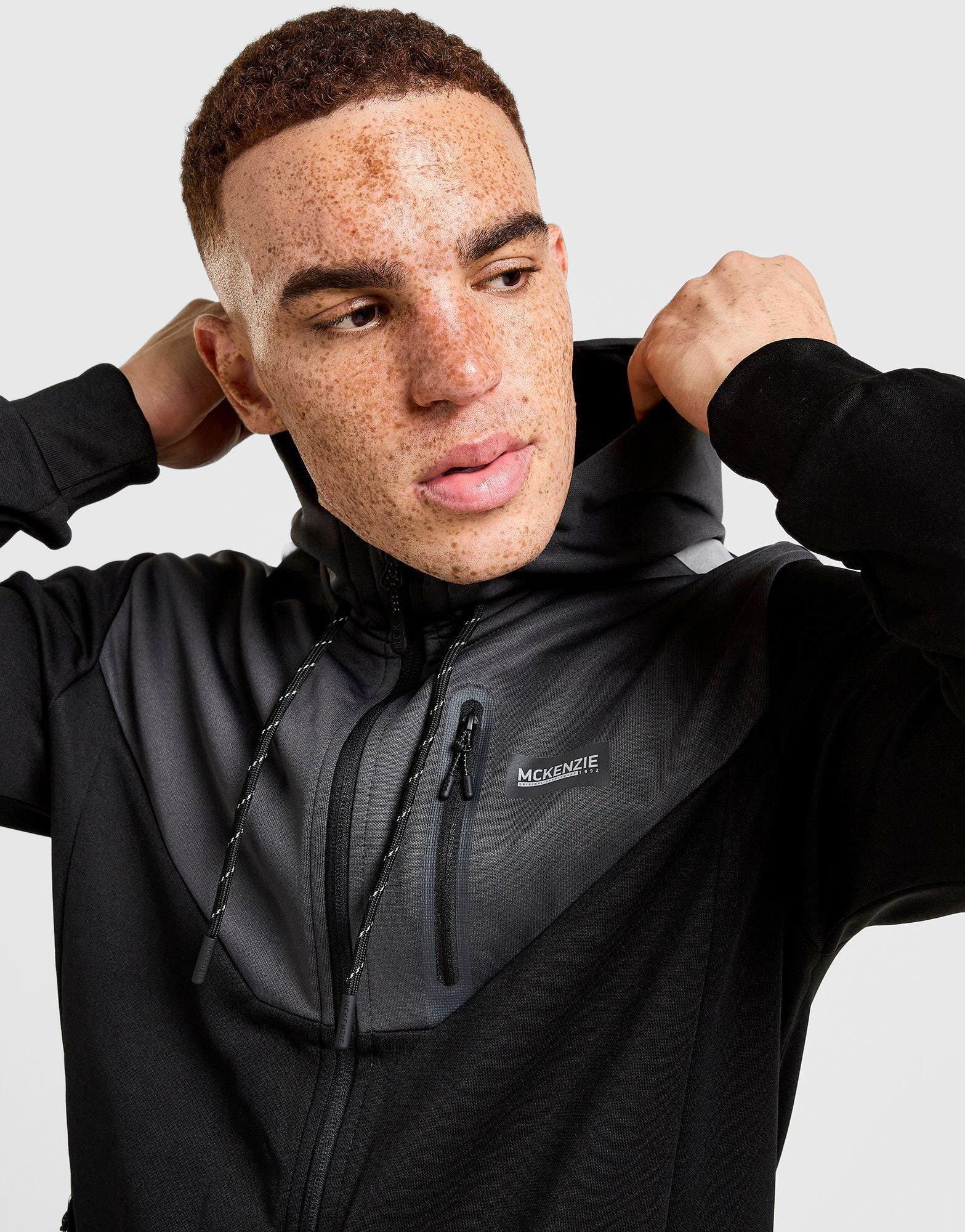 Mckenzie Hitch Poly Full Zip Hoodie