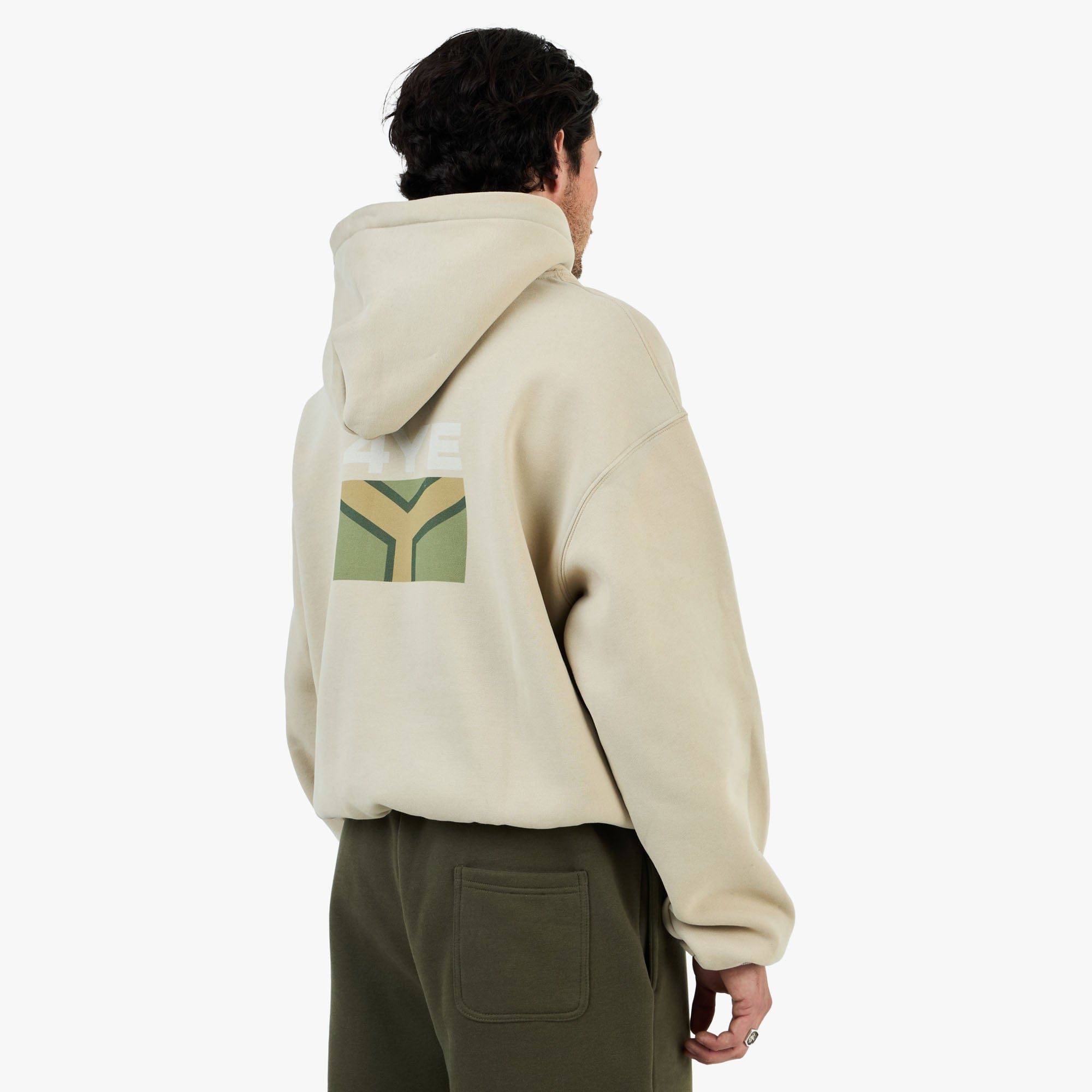 4YE Flag Hoodie / Oat