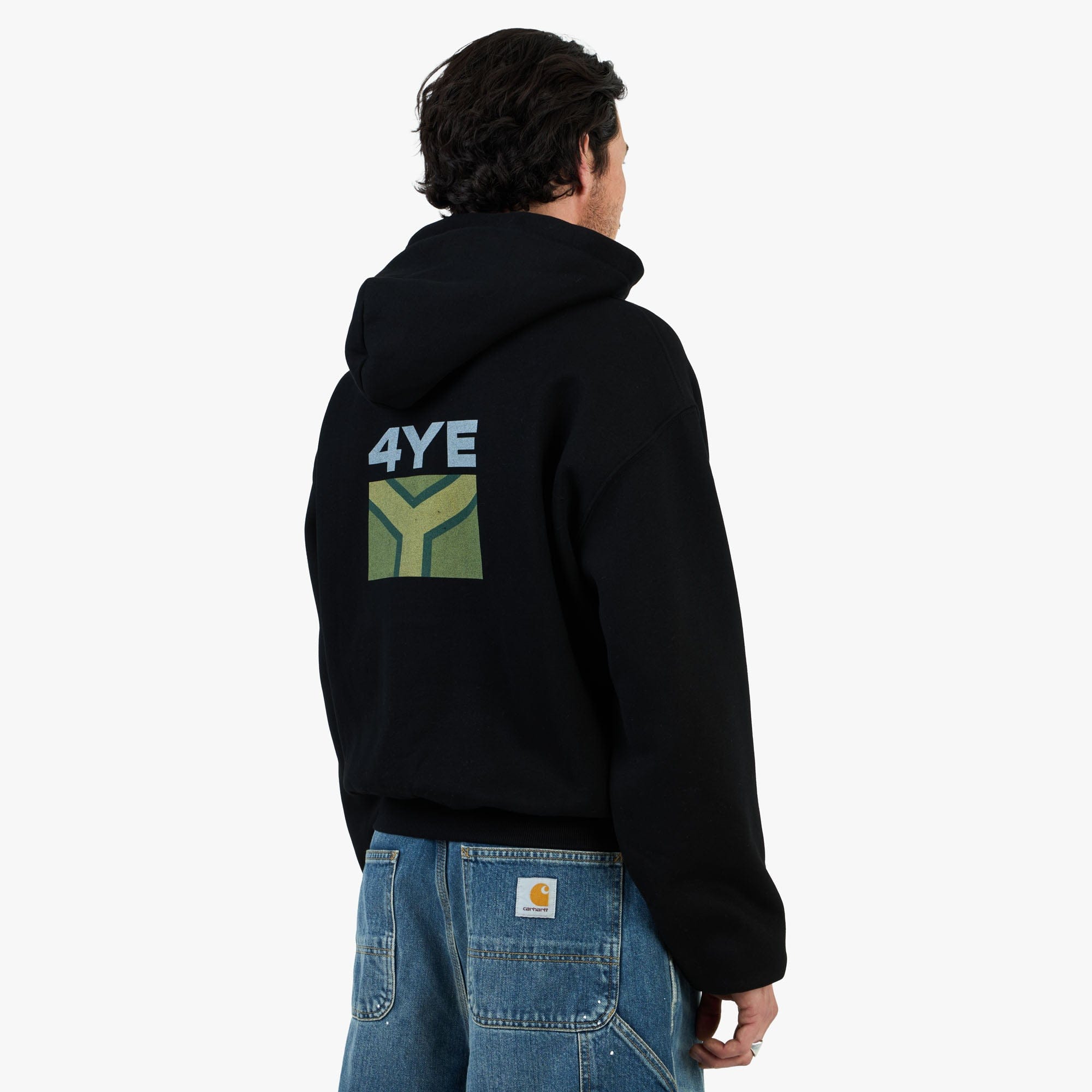 4YE Flag Hoodie / Black