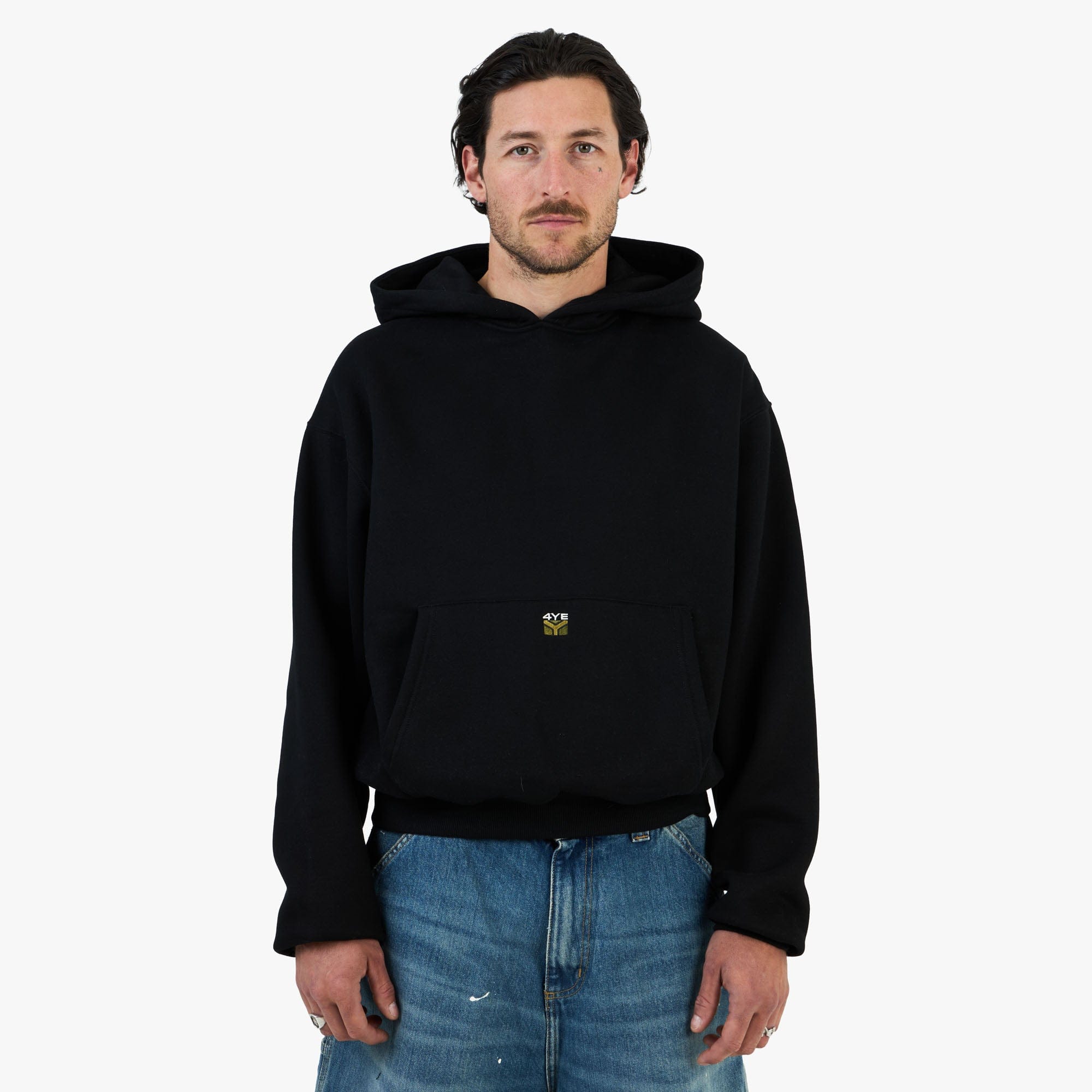 4YE Flag Hoodie / Black