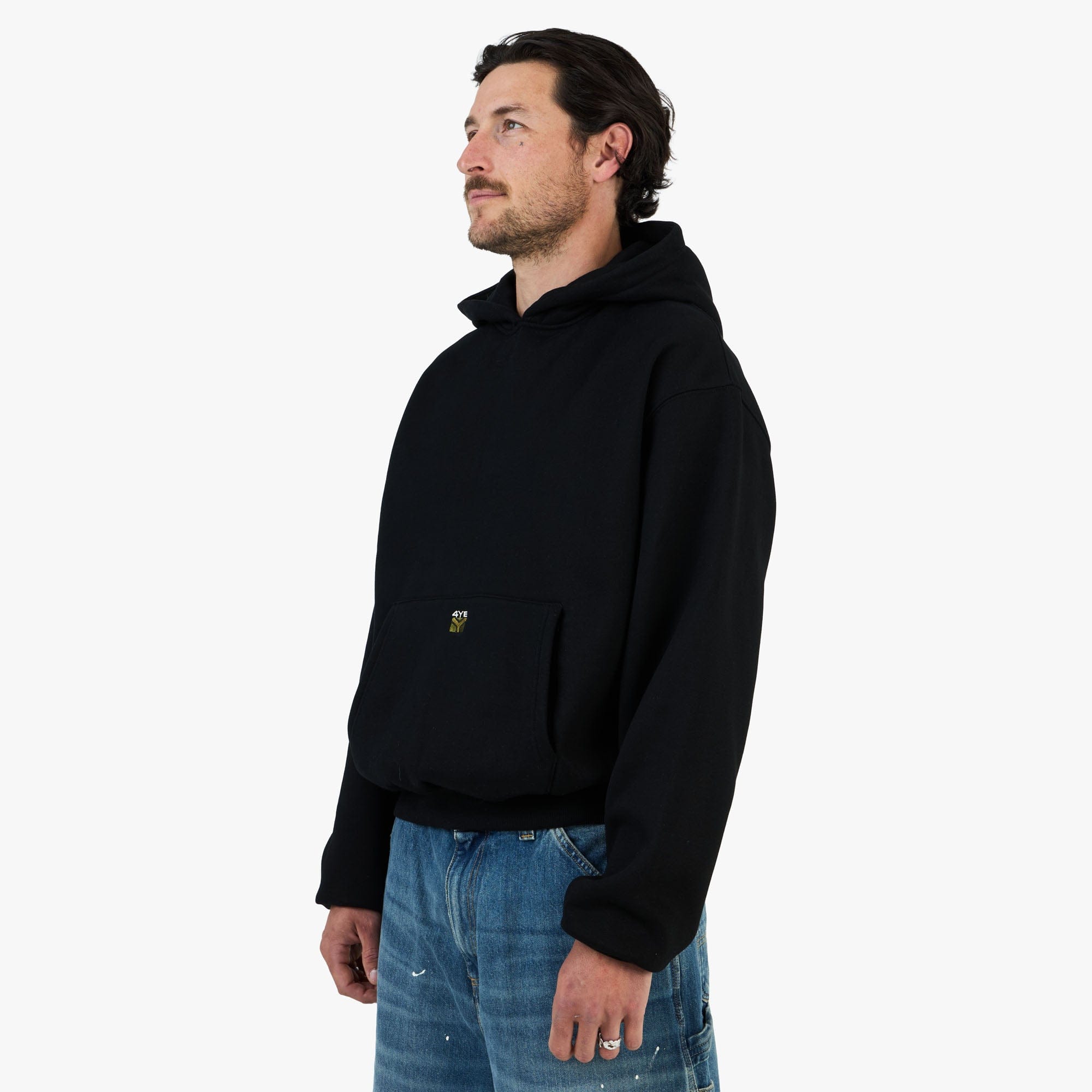 4YE Flag Hoodie / Black