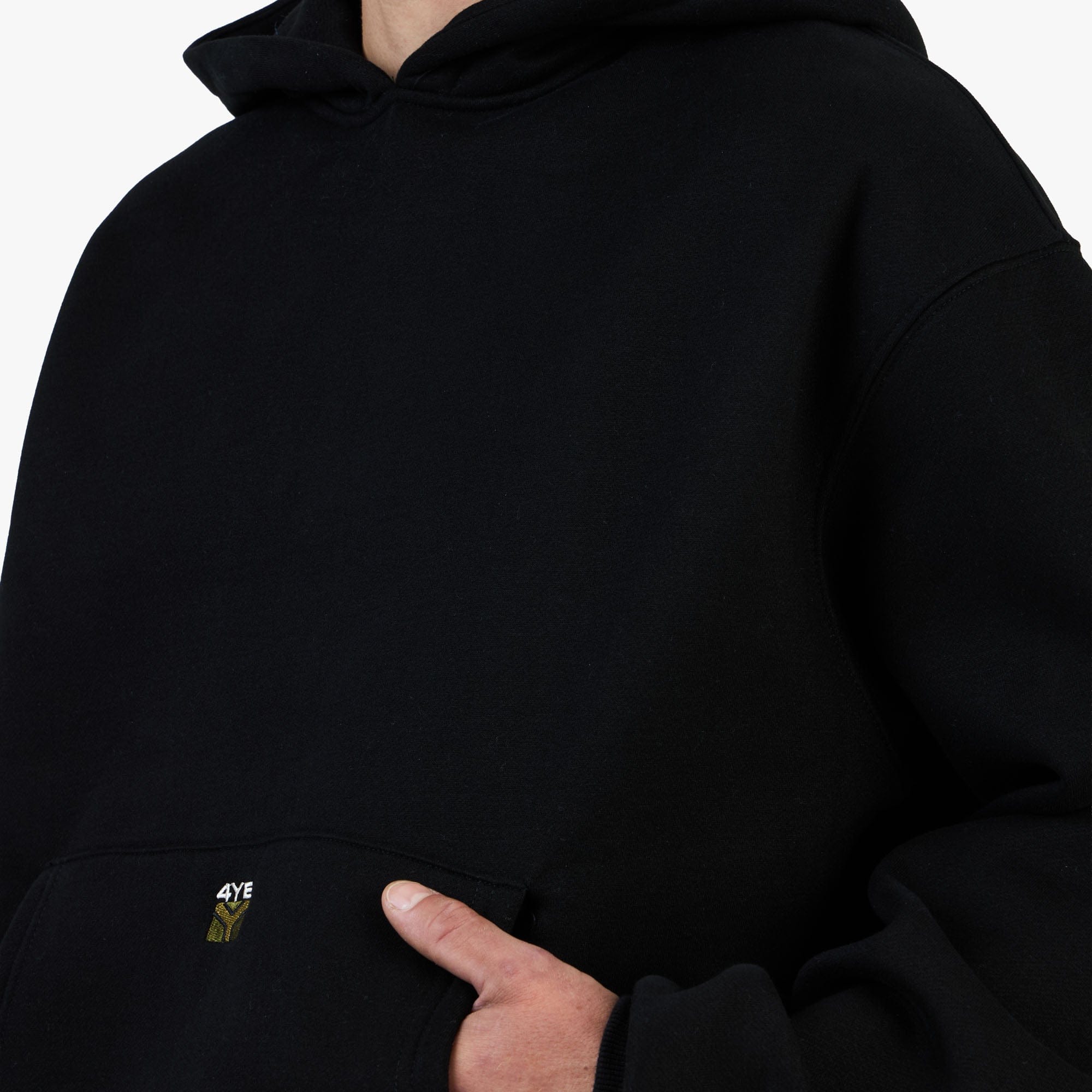 4YE Flag Hoodie / Black