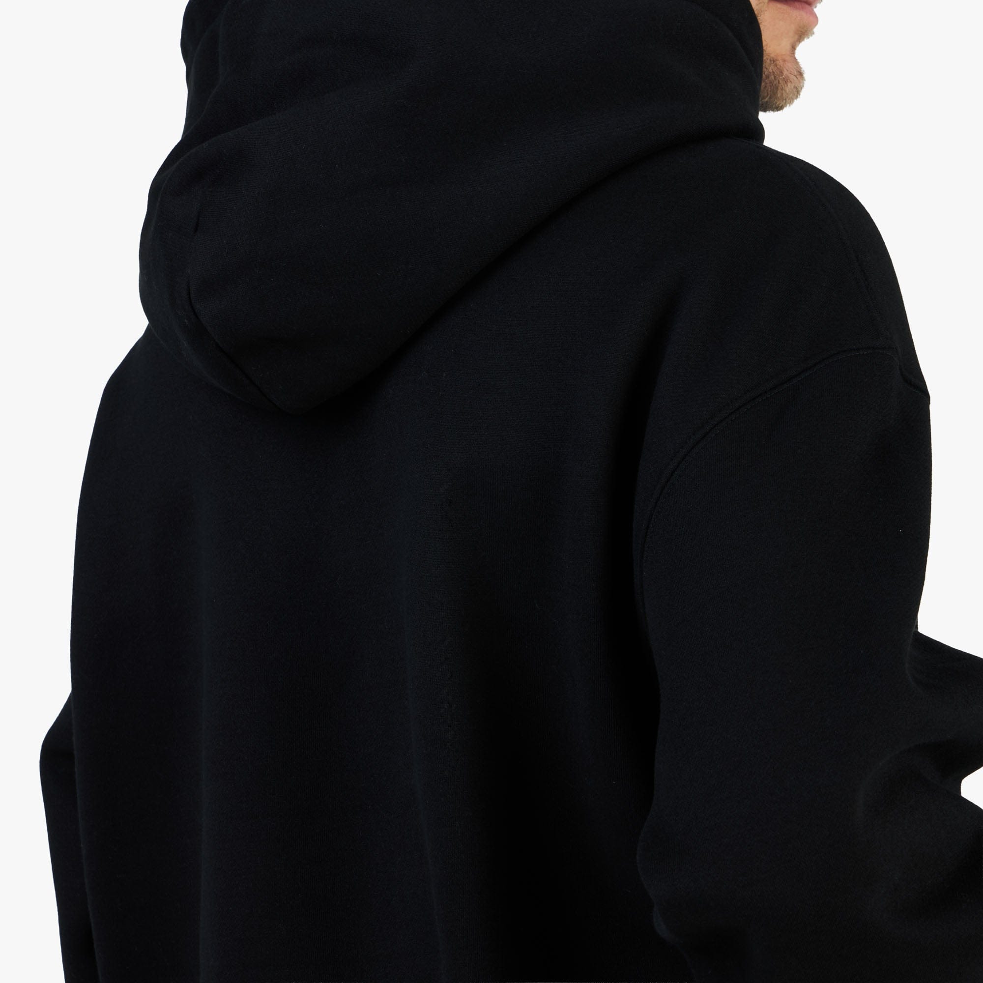 4YE Signature Rhinestone Hoodie / Black