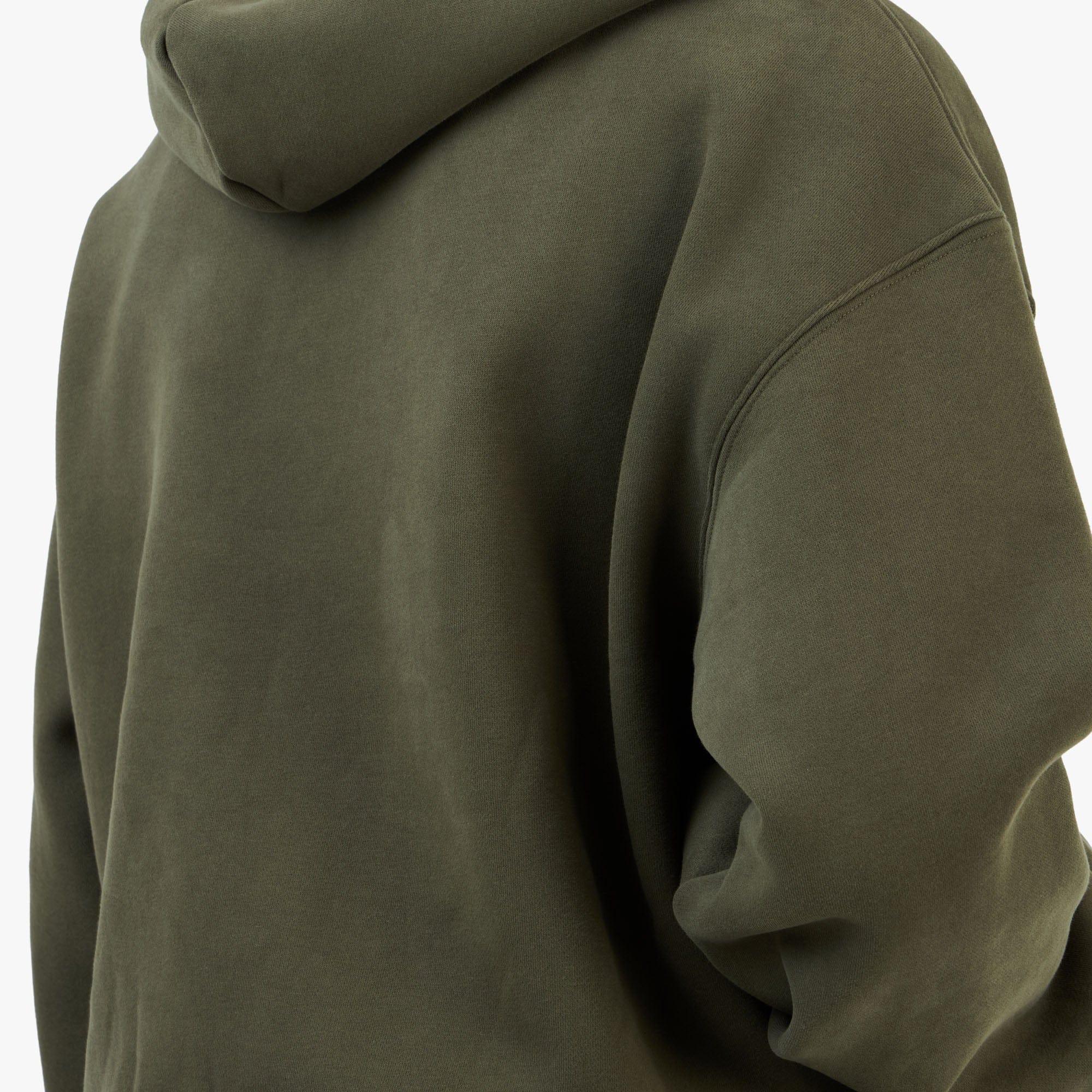 4YE Signature Rhinestone Hoodie / Olive Green