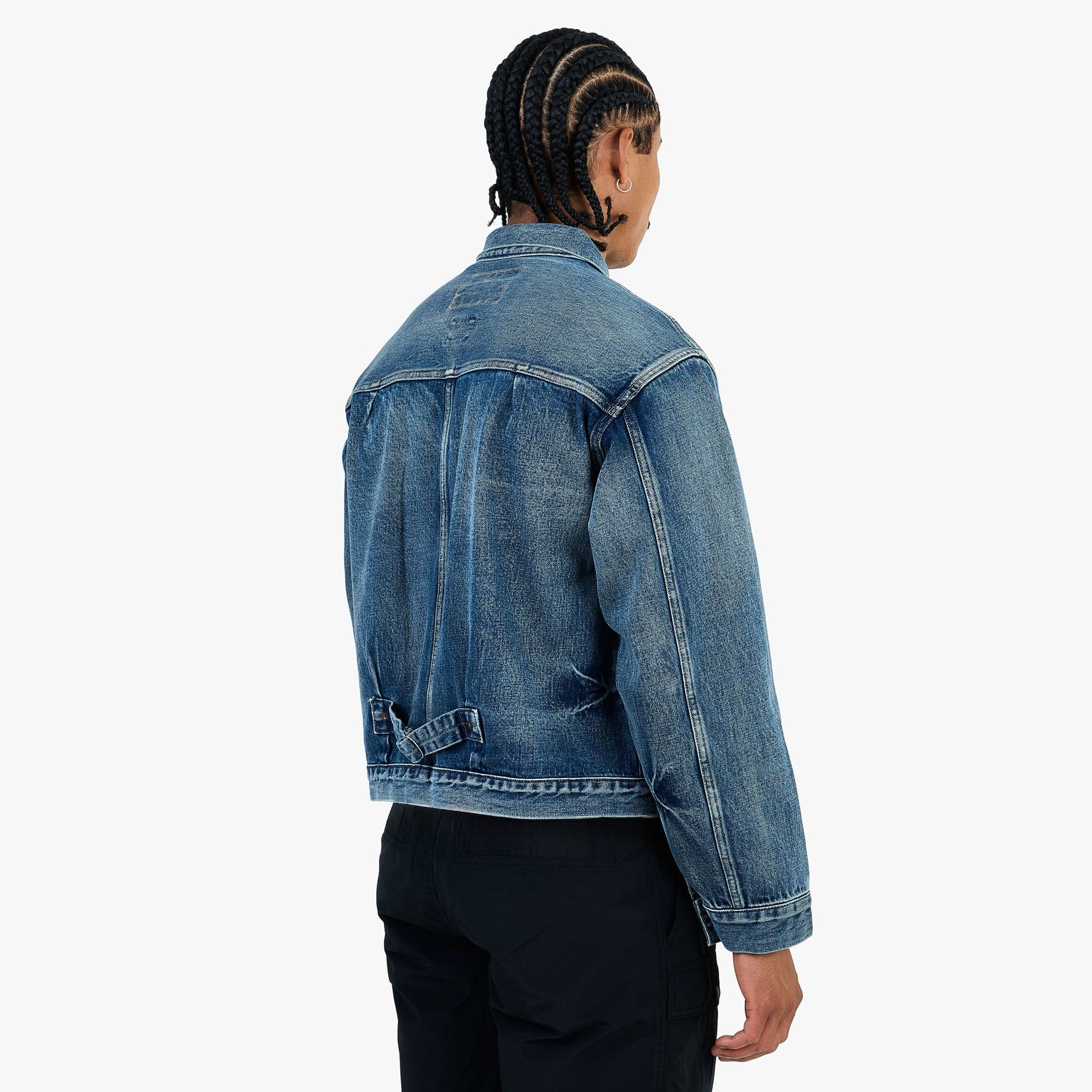 Khakis Union Denim Jacket / Mid Blue