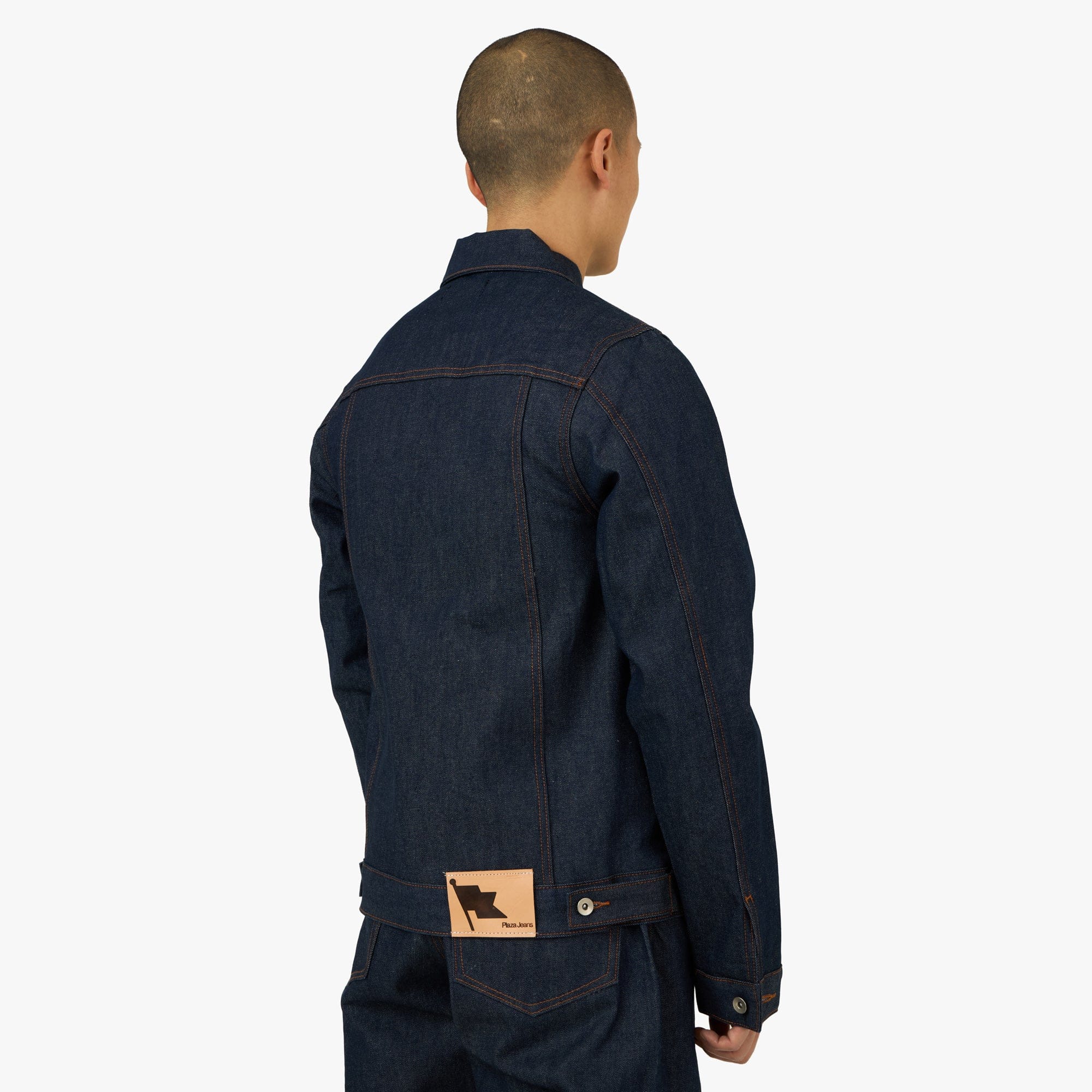 PlazaWorks Modern Type 2 Denim Jacket / Indigo Raw