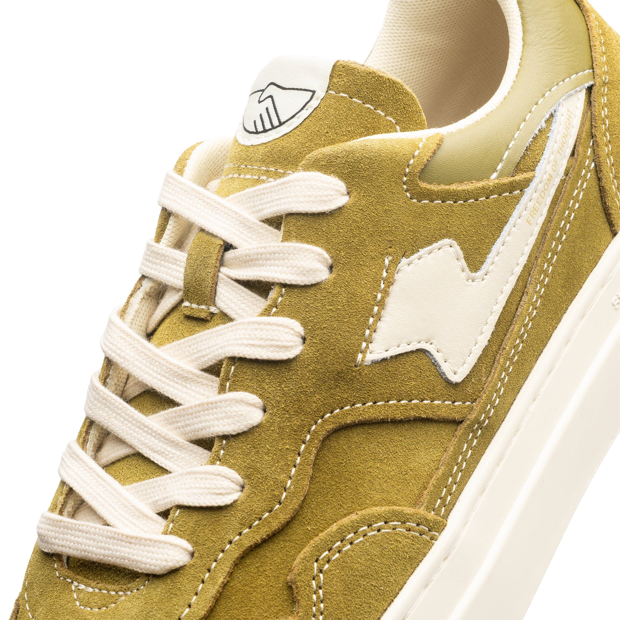 Stepney Workers Club PEARL II S - STRIKE SUEDE MILITARY CREAM YA29655
