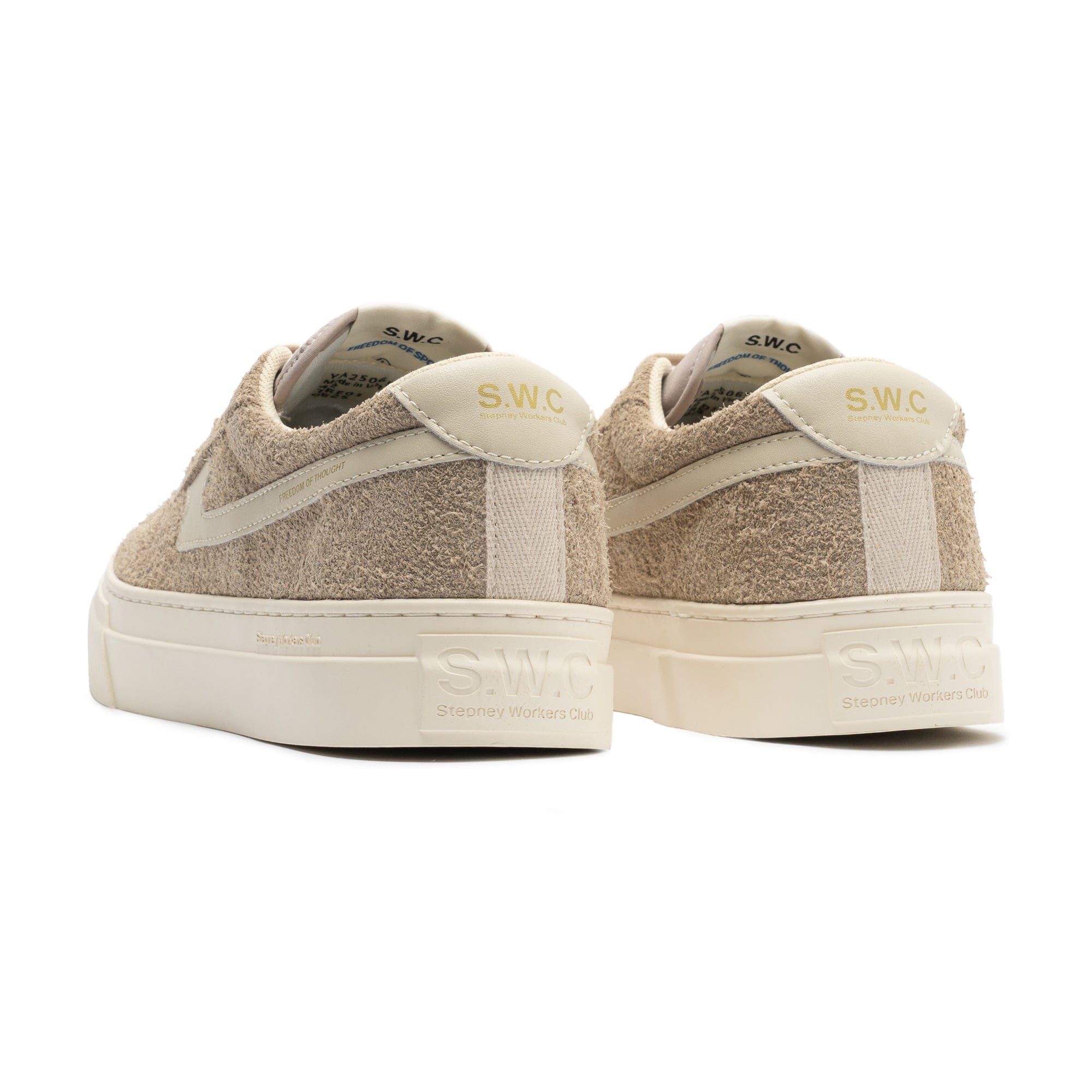 Stepney Workers Club Dellow S - Strike Raw Suede Taupe YA25065