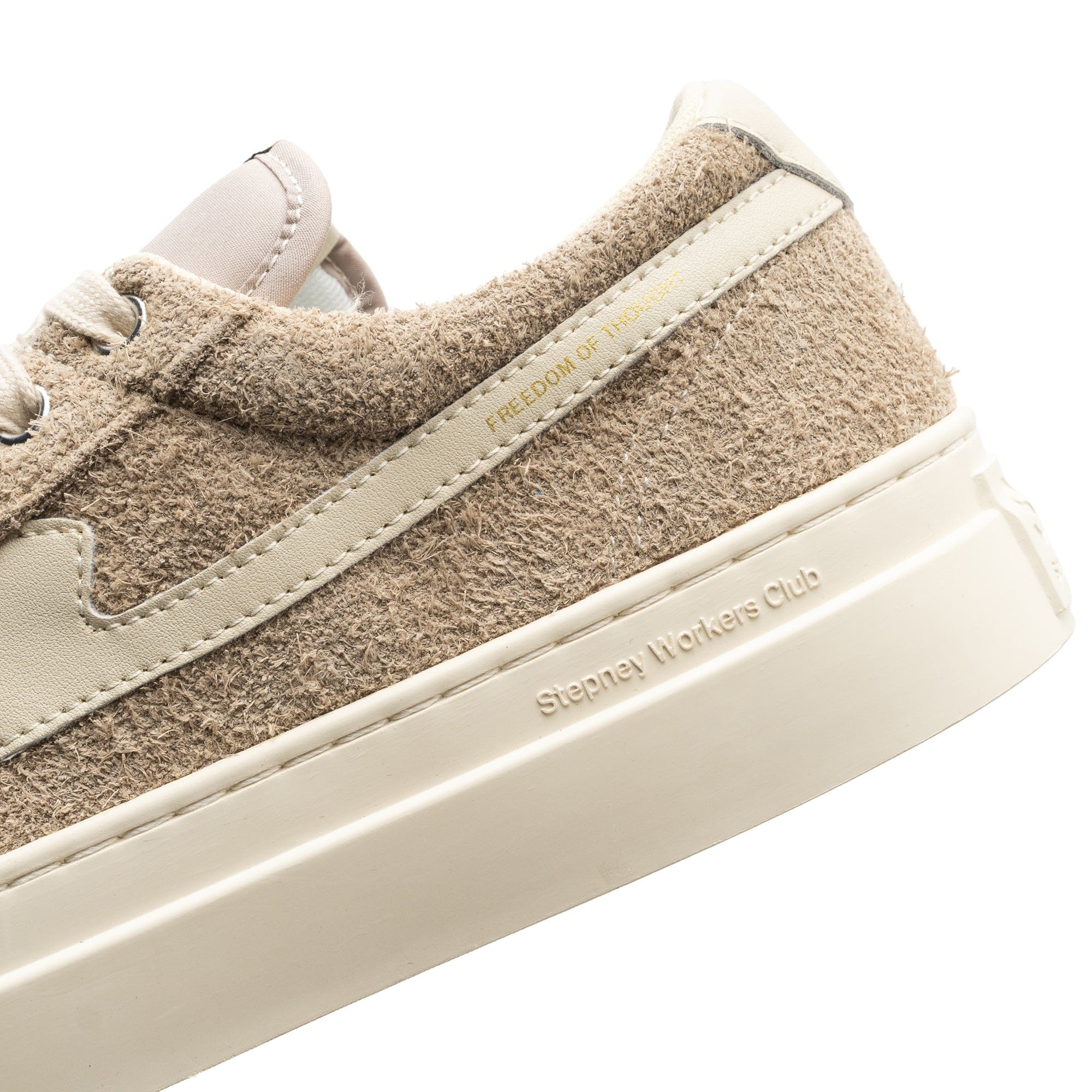 Stepney Workers Club Dellow S - Strike Raw Suede Taupe YA25065