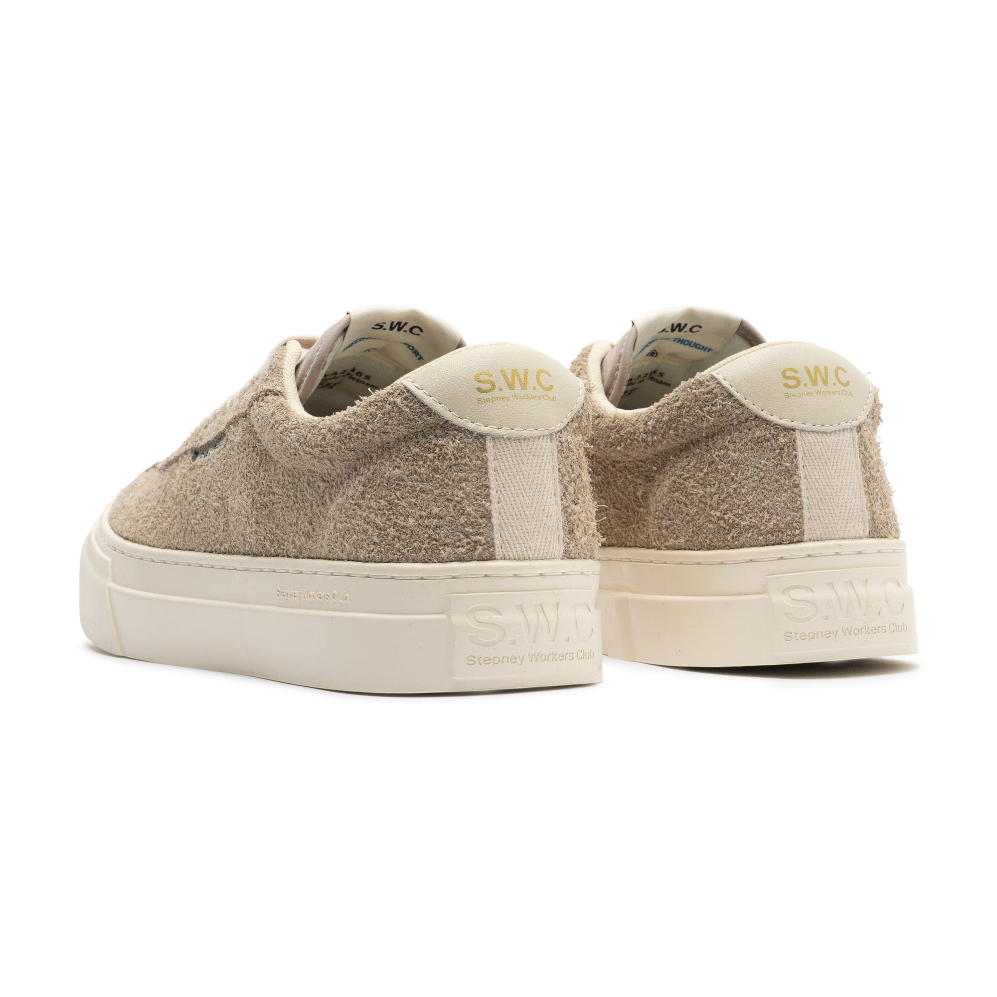 Stepney Workers Club Dellow 02 Cup Raw Suede Taupe YA22065