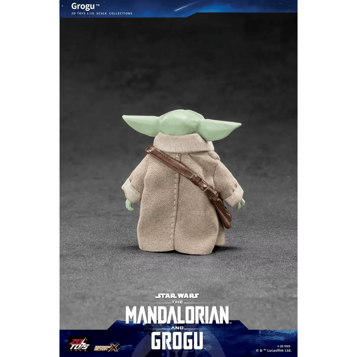 ZD Toys Grogu The Child 1/10 Scale Action Figure