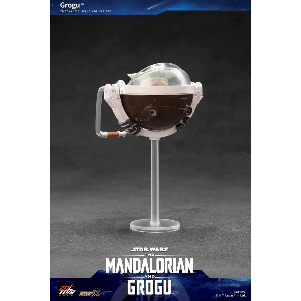 ZD Toys Grogu The Child 1/10 Scale Action Figure