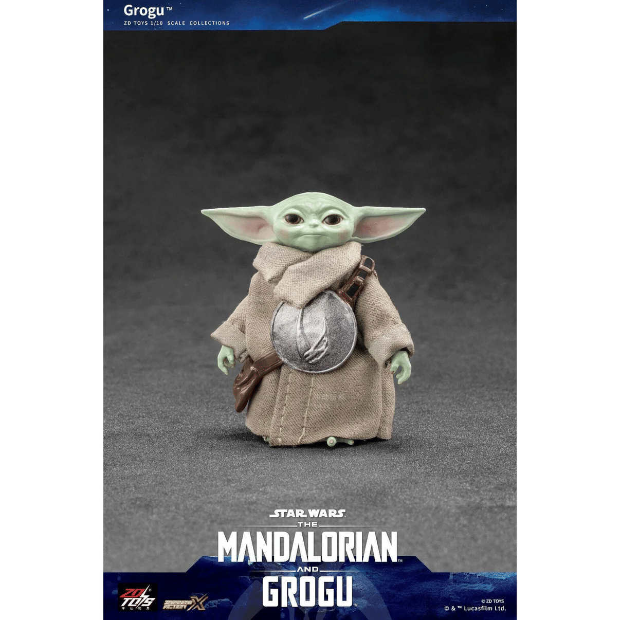 ZD Toys Grogu The Child 1/10 Scale Action Figure