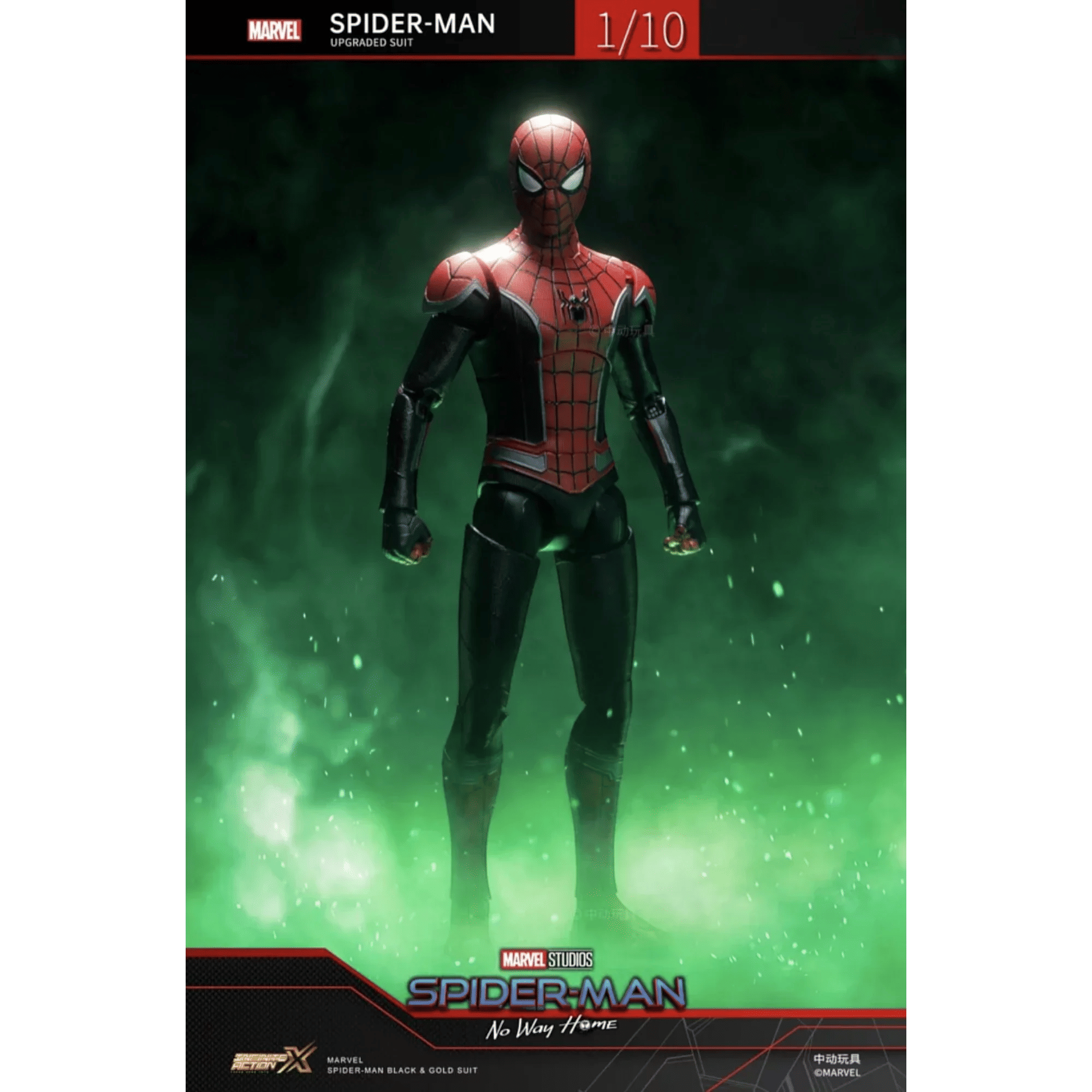 ZD Toys Spiderman Upgraded Suit Action Figure