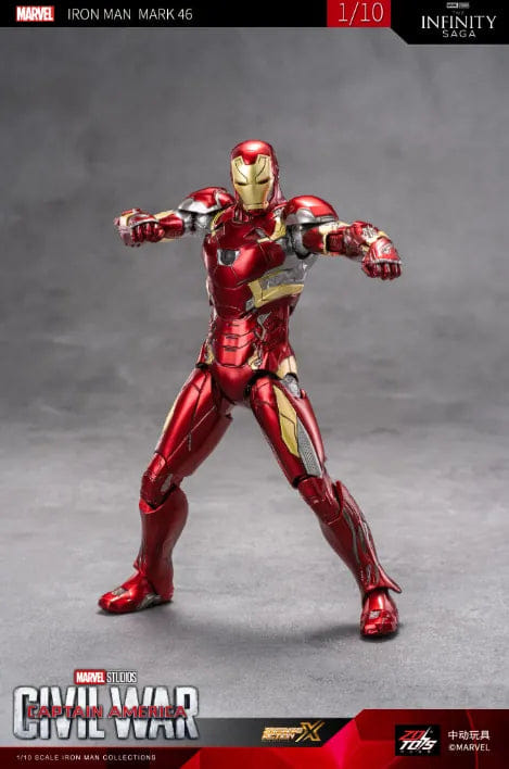 ZD Toys Iron Man Mark 46 1 - 10 Action Figure