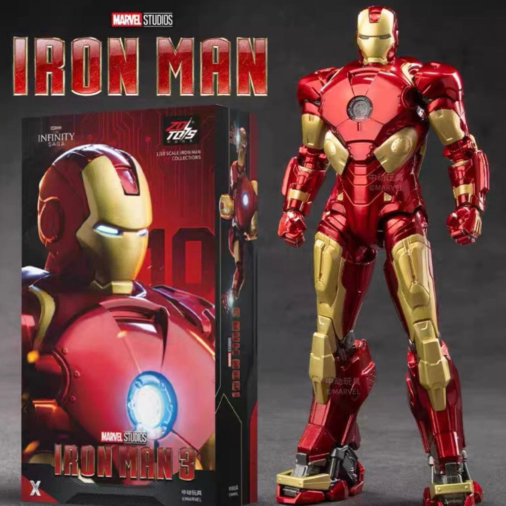 ZD Toys Marvel Avengers Advanced Suit 1/10 Iron Man MK10 Action Figure
