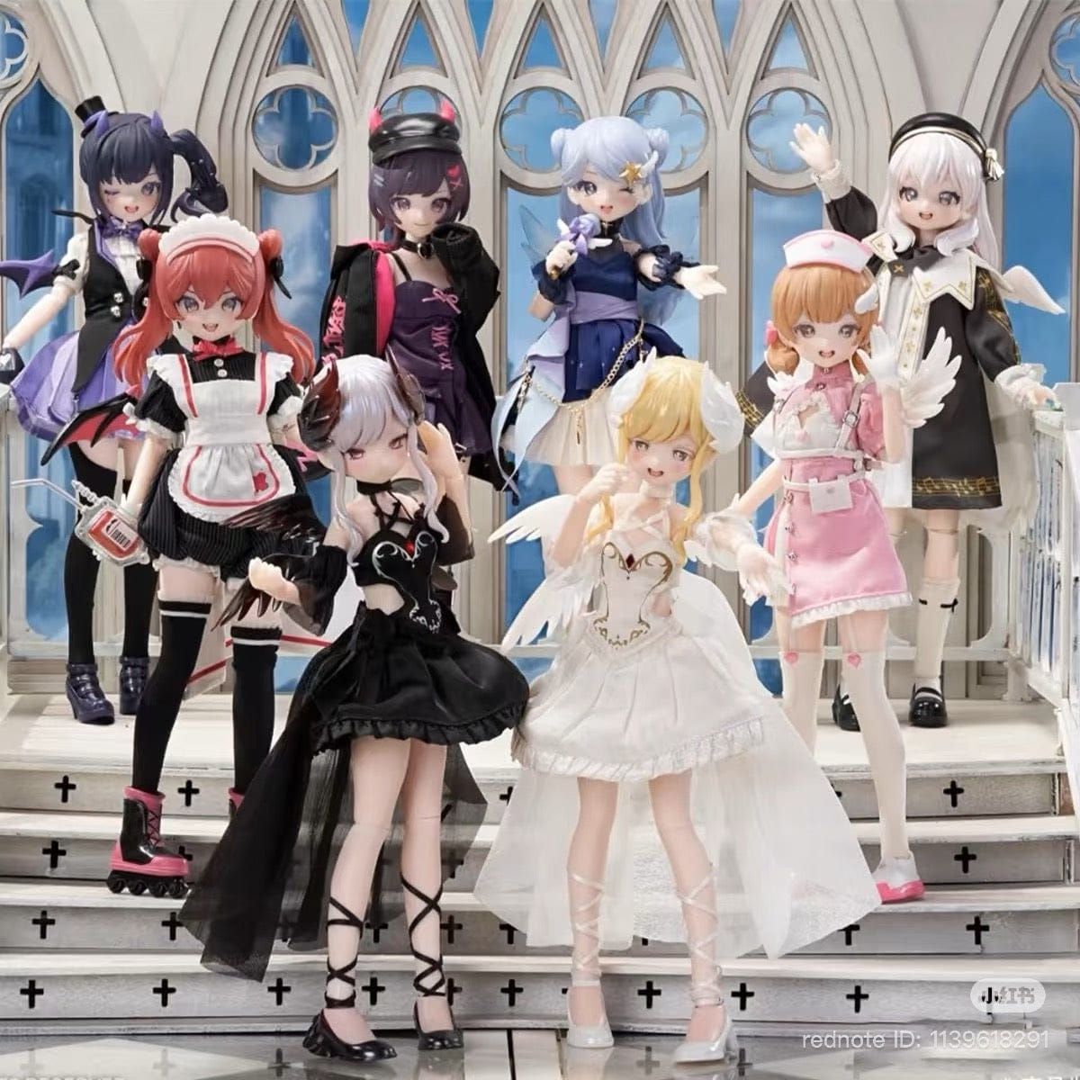 Action Light Nightmare Twins Series MJD Action Figure Blind Box