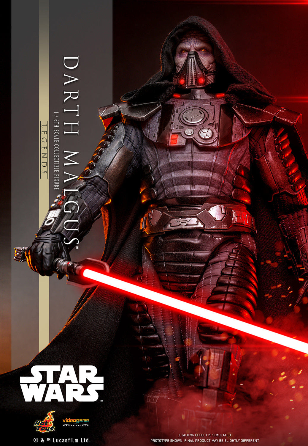 Sideshow **Pre Order**Hot Toys 1/6 Scale Darth Malgus Action Figure