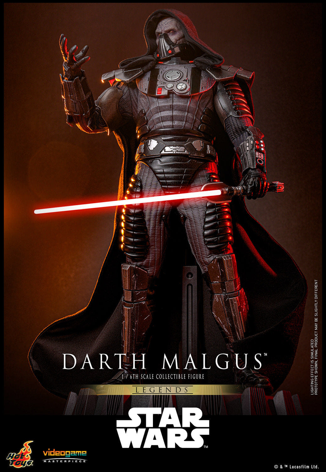 Sideshow **Pre Order**Hot Toys 1/6 Scale Darth Malgus Action Figure