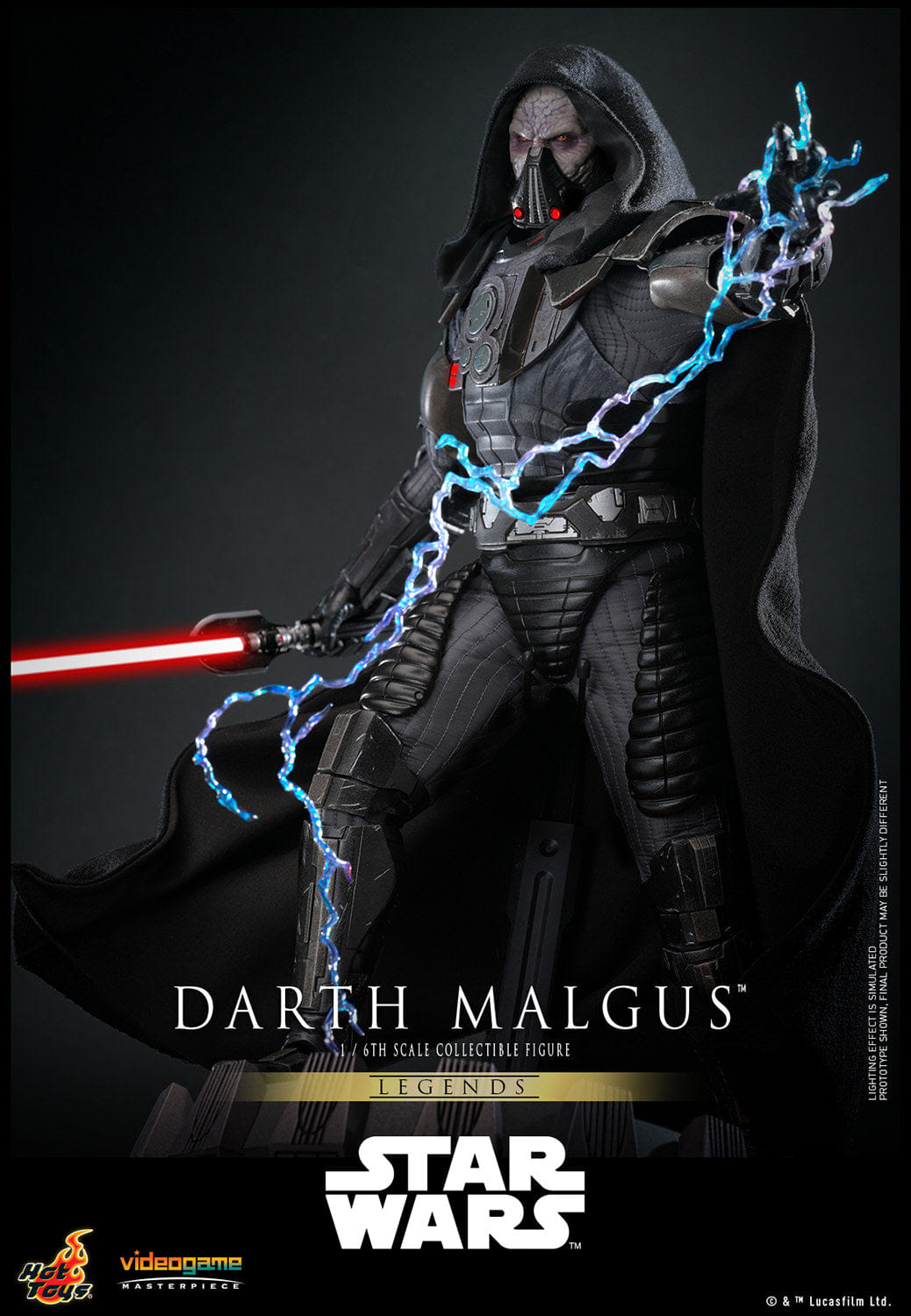 Sideshow **Pre Order**Hot Toys 1/6 Scale Darth Malgus Action Figure