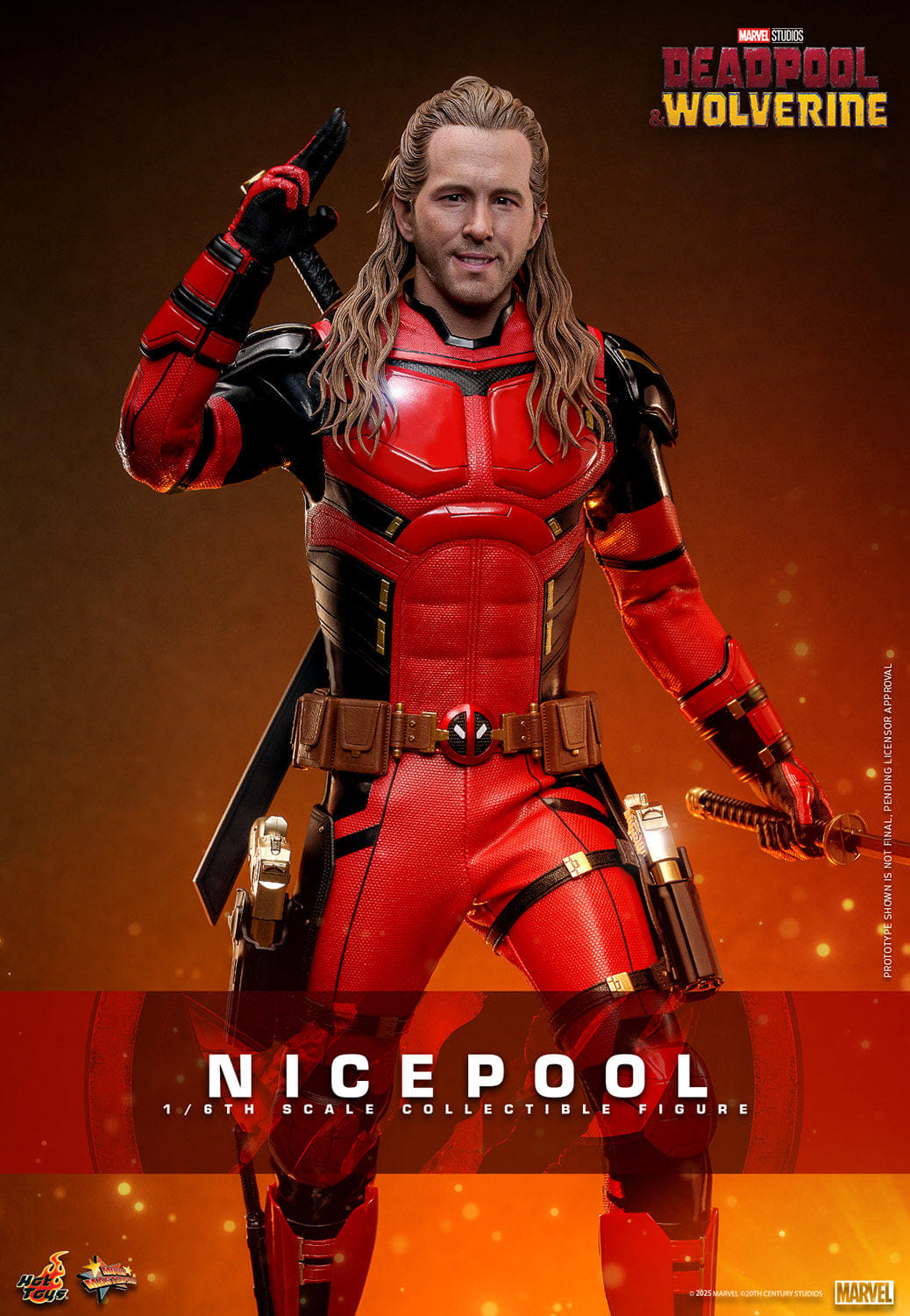 Sideshow **Pre Order**Hot Toys 1/6 Scale Nicepool Action Figure