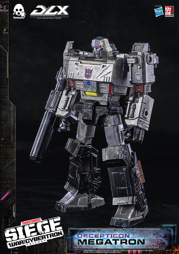 Threezero Transformers: War for Cybertron Trilogy - DLX Megatron Action Figure