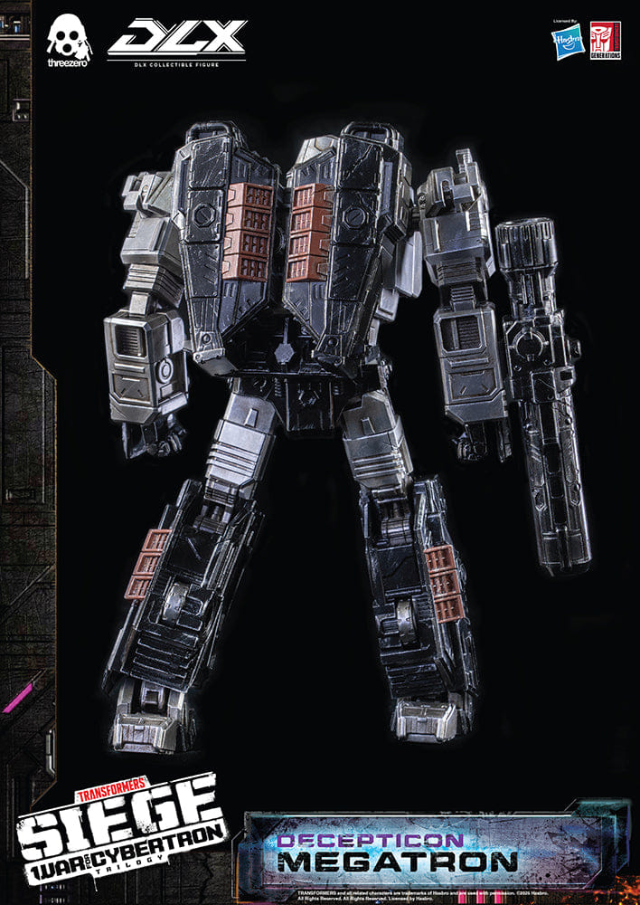 Threezero Transformers: War for Cybertron Trilogy - DLX Megatron Action Figure