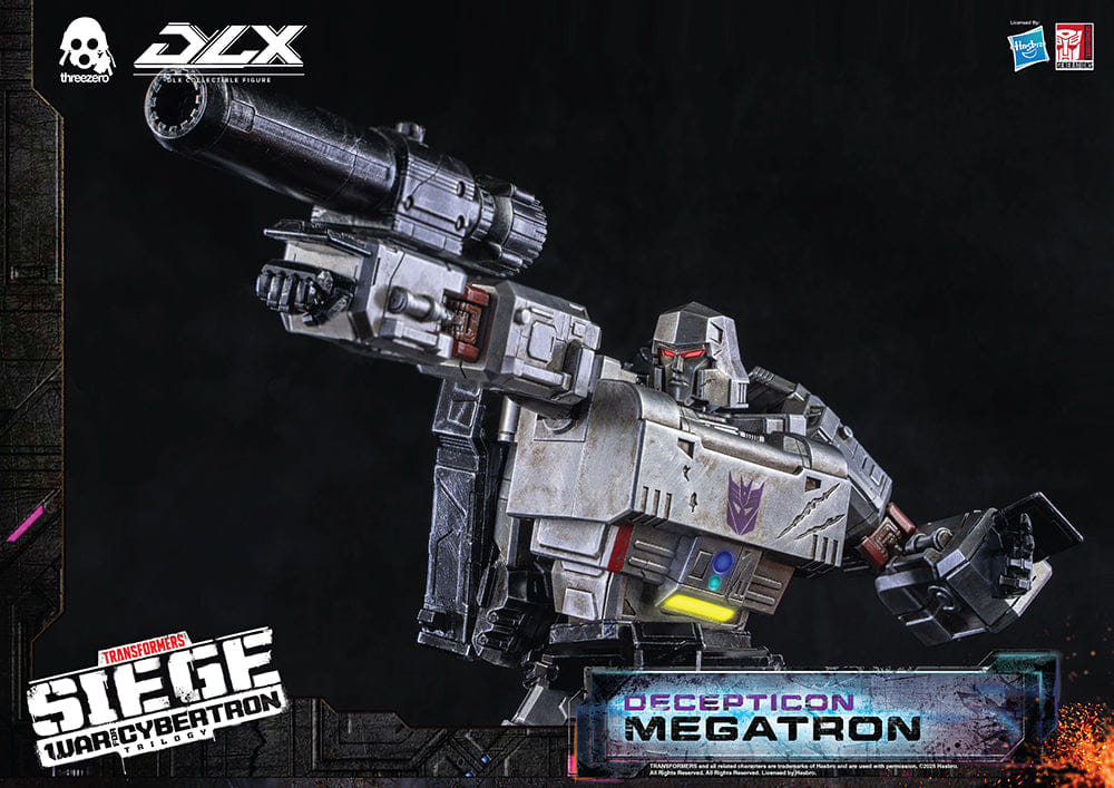 Threezero Transformers: War for Cybertron Trilogy - DLX Megatron Action Figure