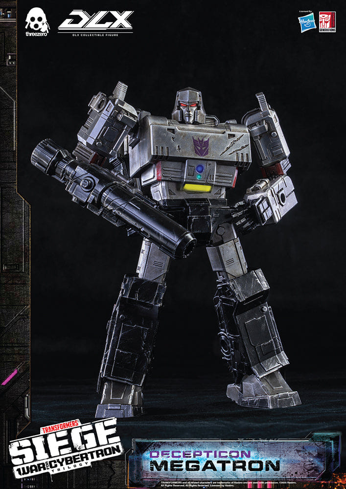 Threezero Transformers: War for Cybertron Trilogy - DLX Megatron Action Figure