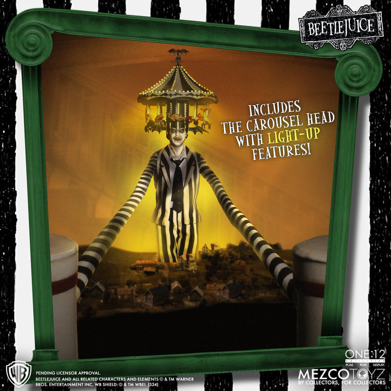 Mezco One 12 Beetlejuice Deluxe Edition Action Figure