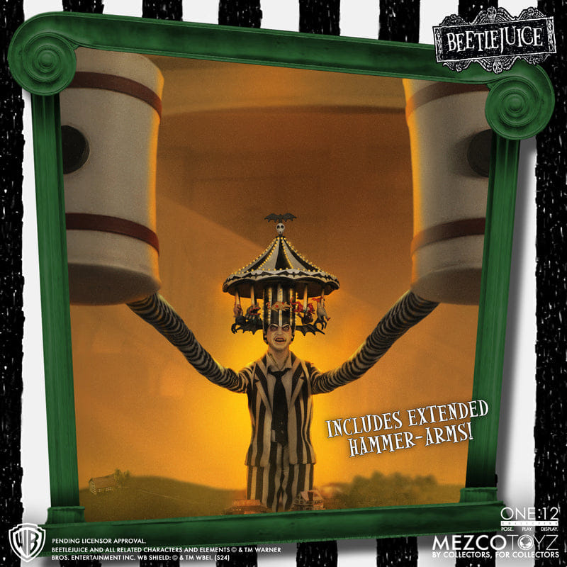 Mezco One 12 Beetlejuice Deluxe Edition Action Figure